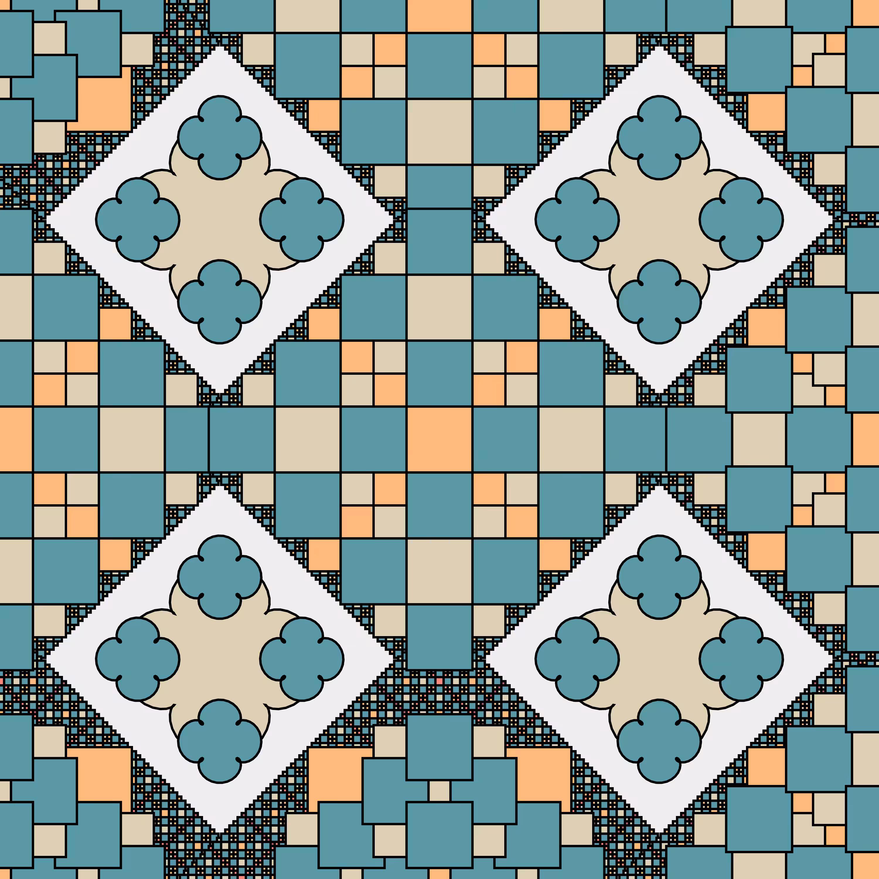 10 patterns 10 palettes #38
