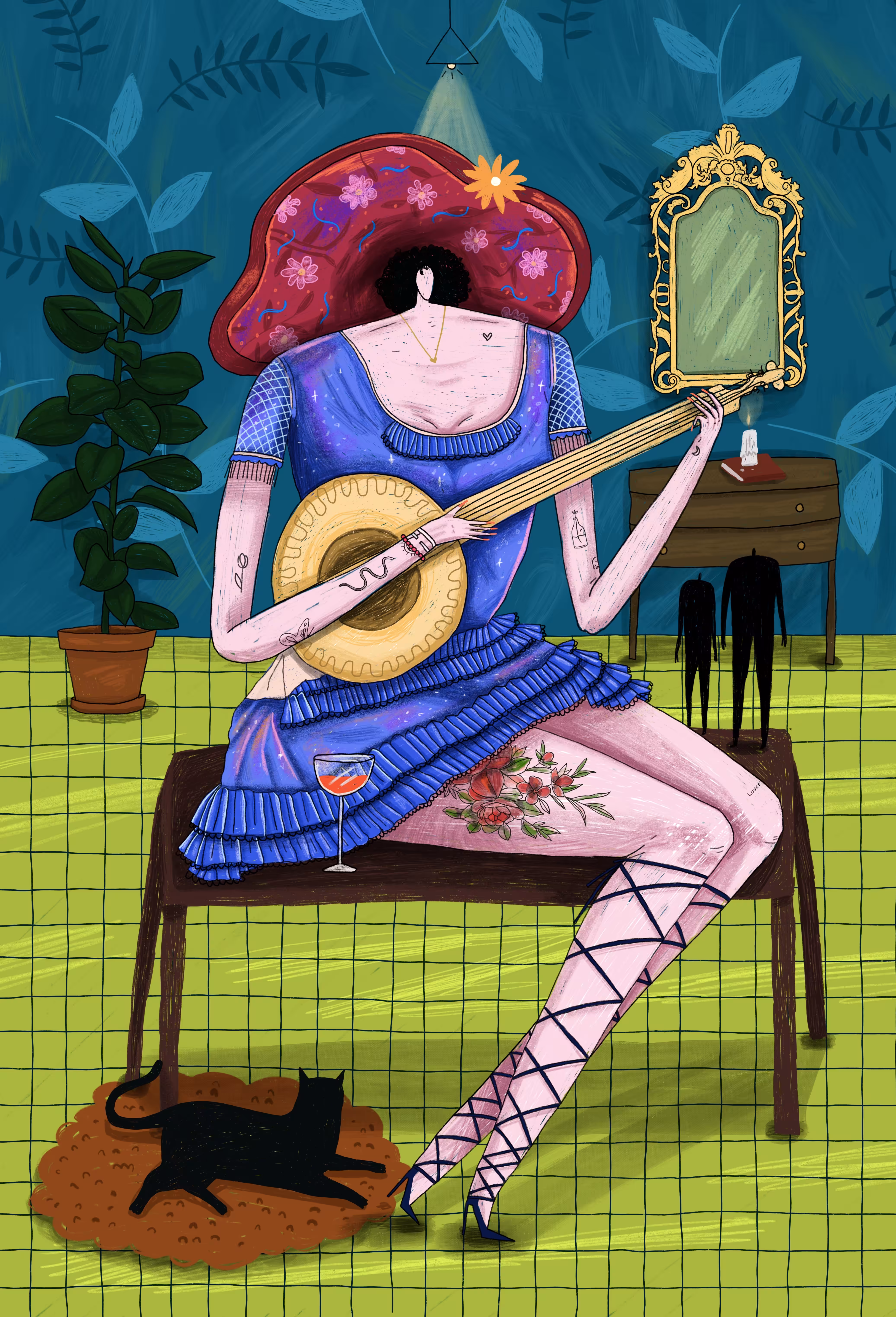 Musician Lady.