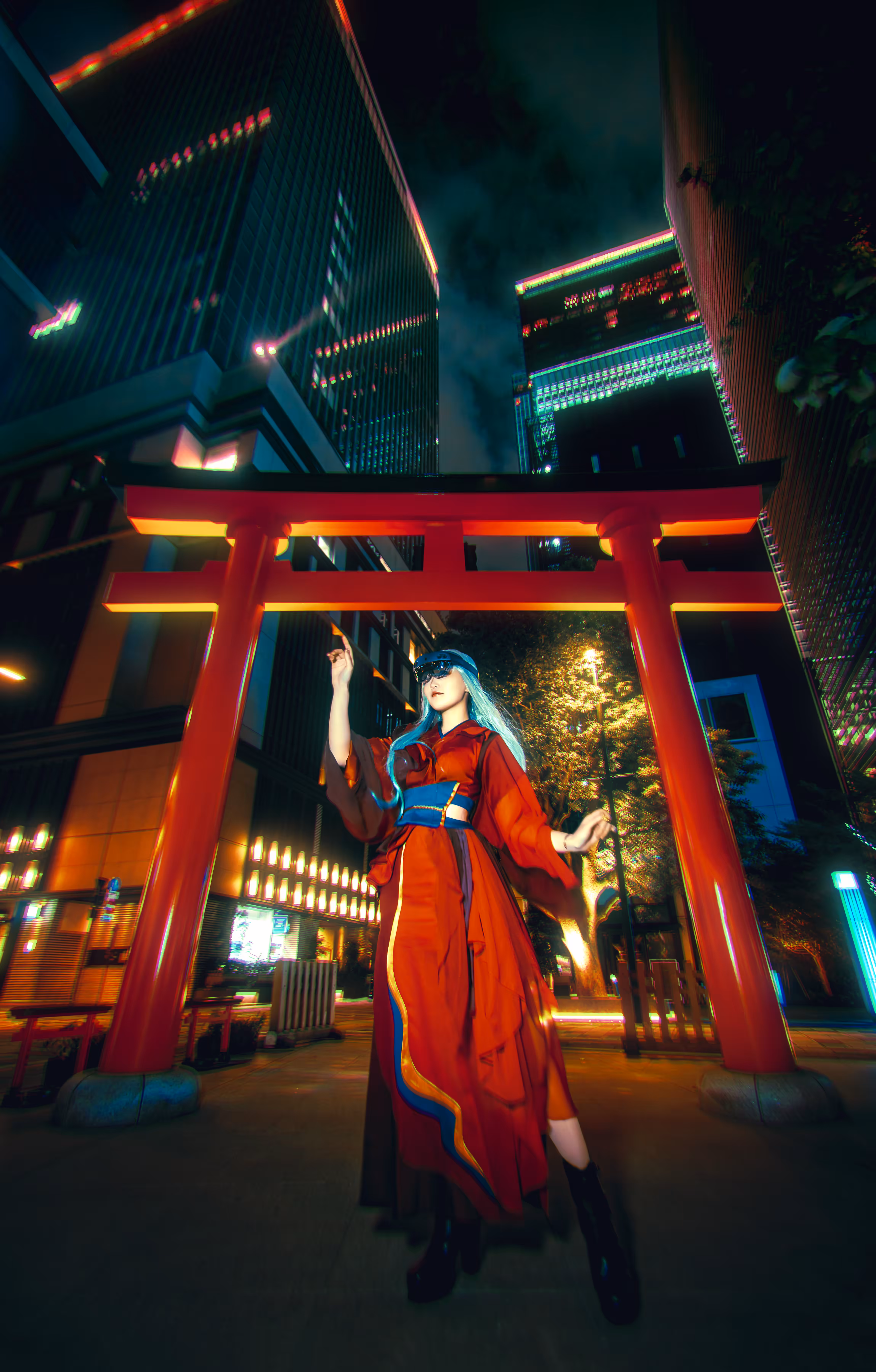 Neo Tokyo Shrine Gate