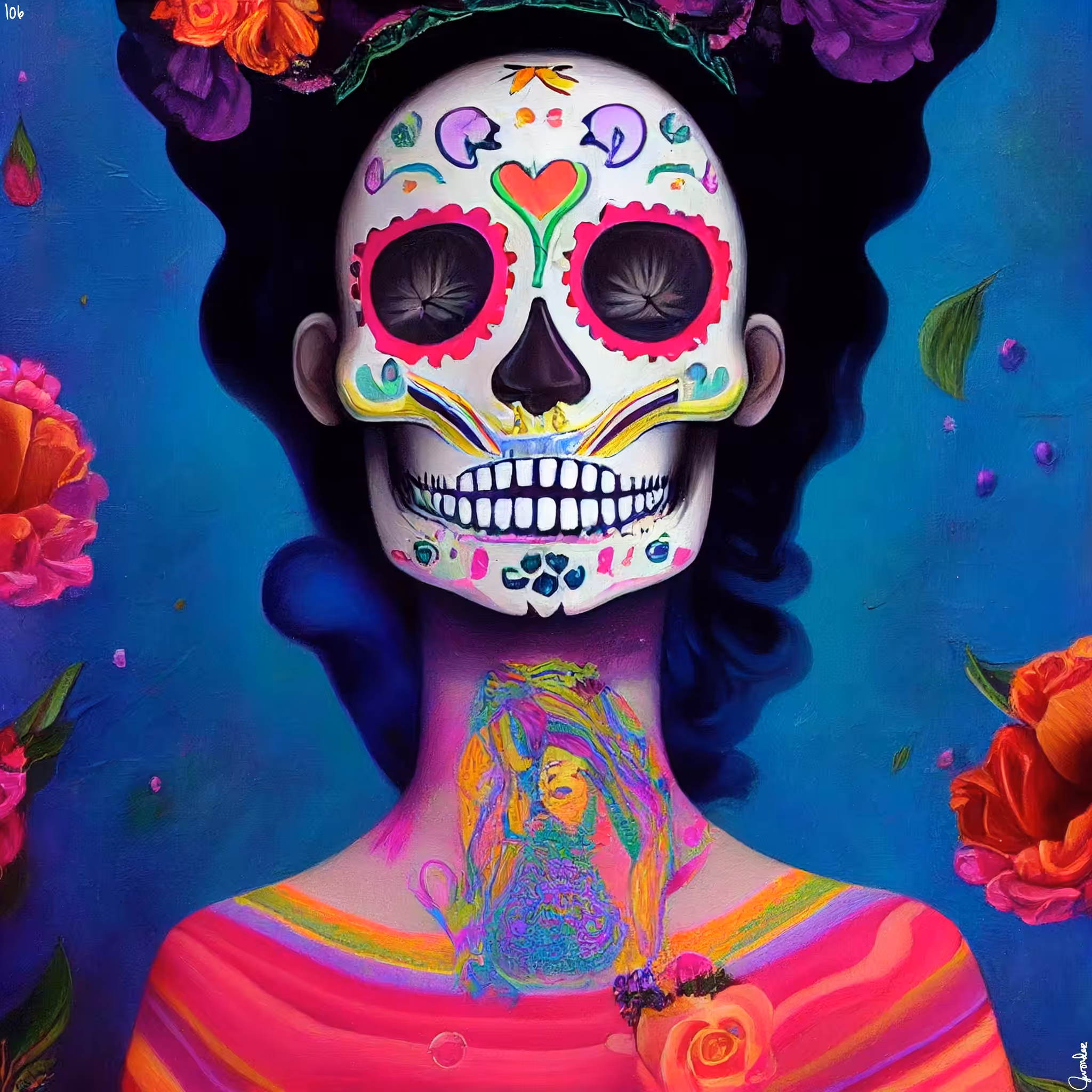 sugar skull #106