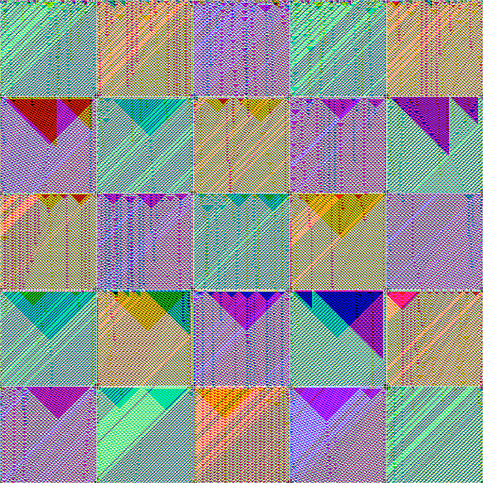 RULES (for Elementary Cellular Automata) #87