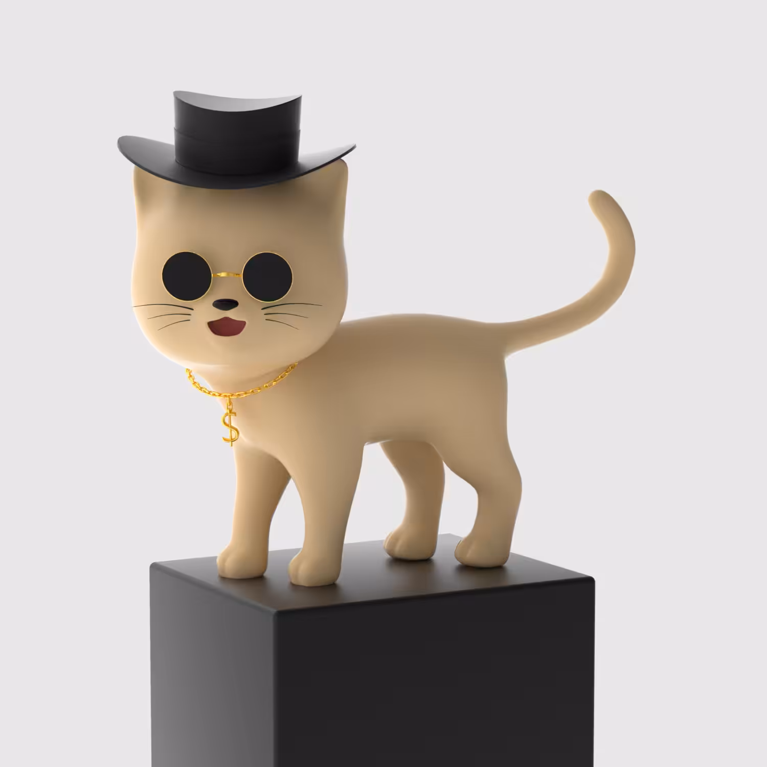 3D Meow Cat #78