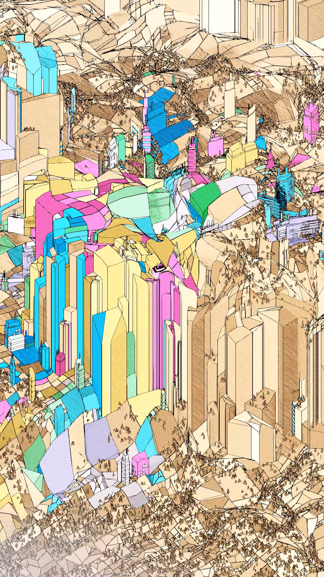 Artificial landscapes #58