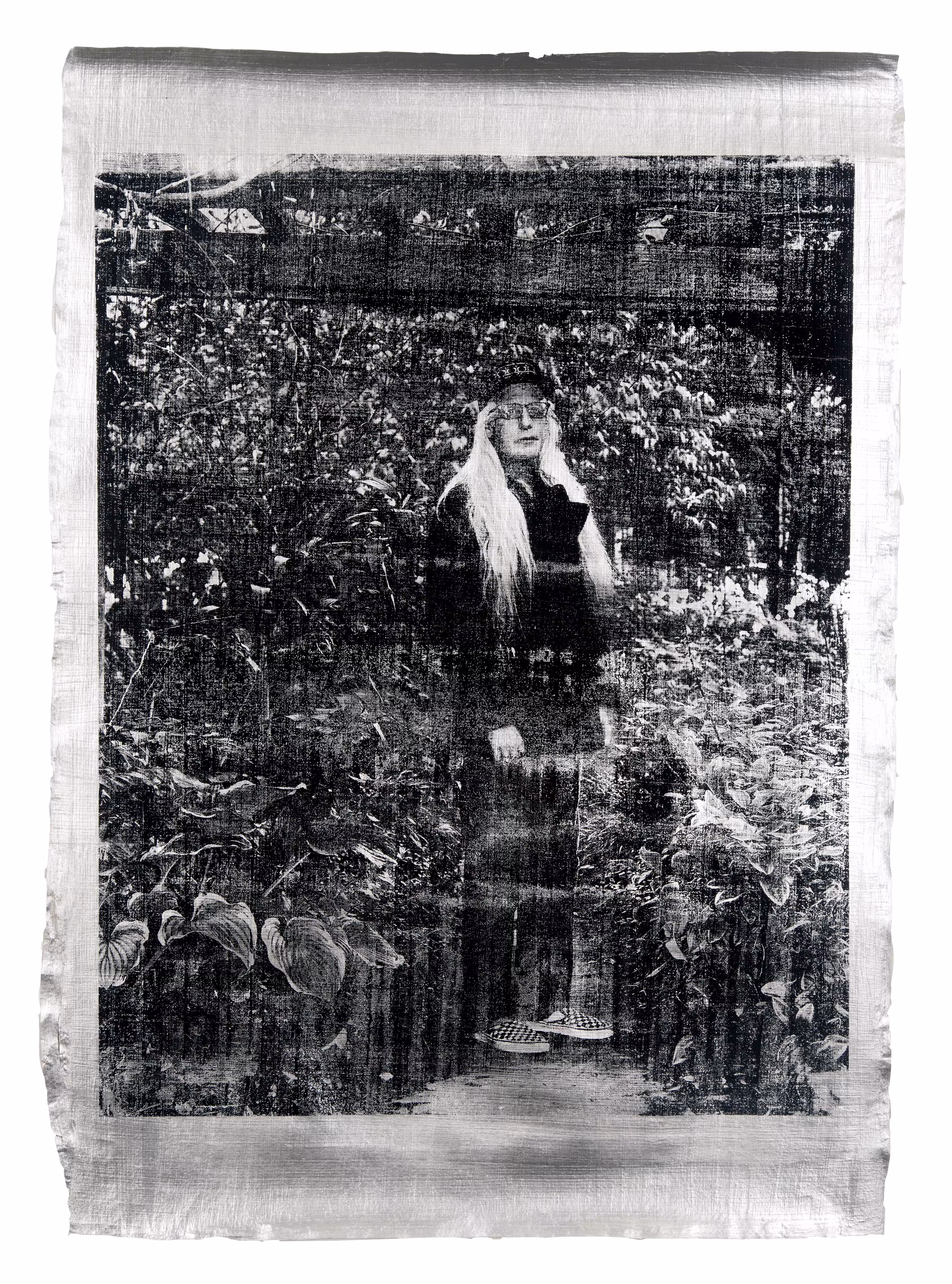 Smoke and Mirrors - Physical Tarot Scrolls: Justin Aversano - King of Swords - Physical Tarot Scroll - Silver