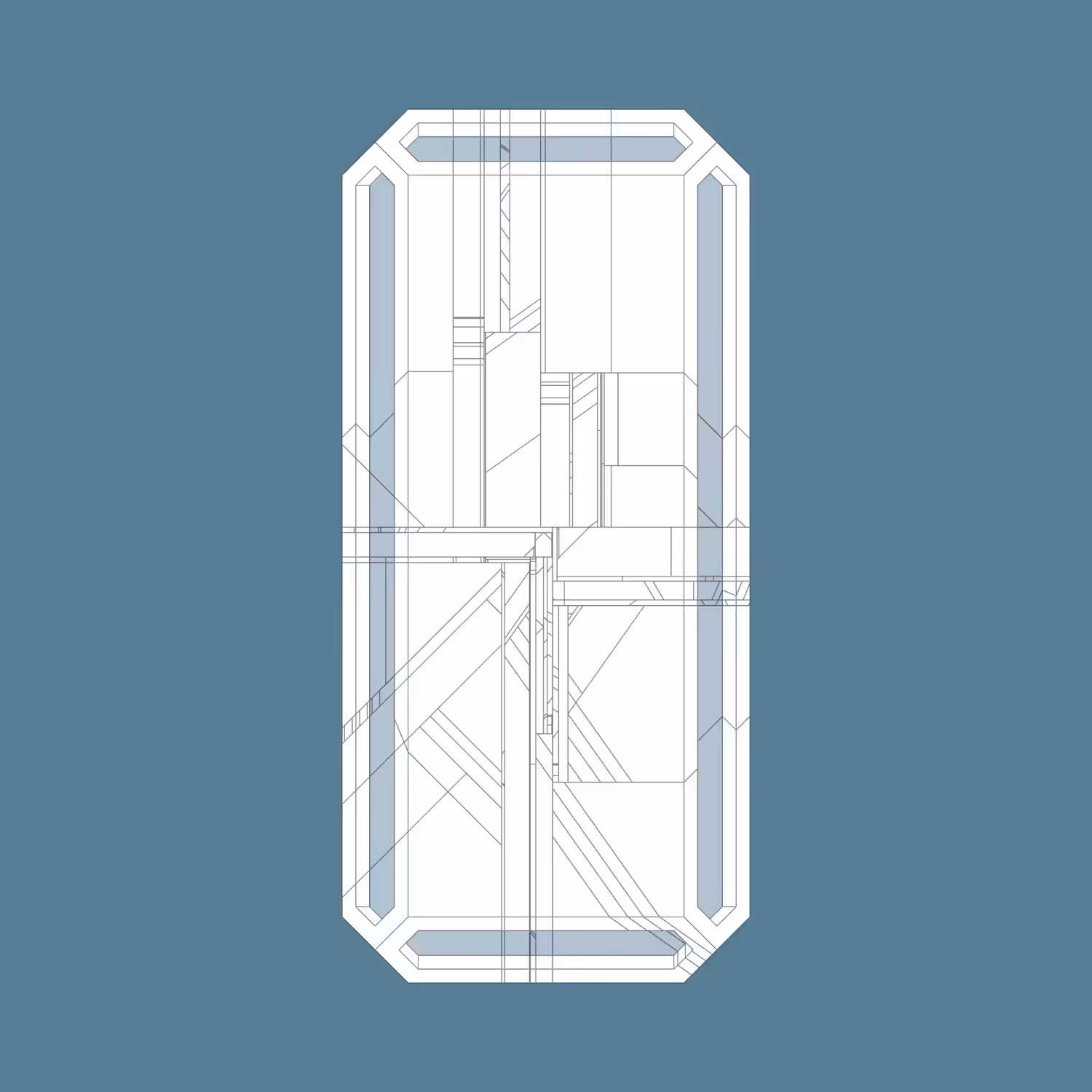 To assemble, follow lines II, 241231
