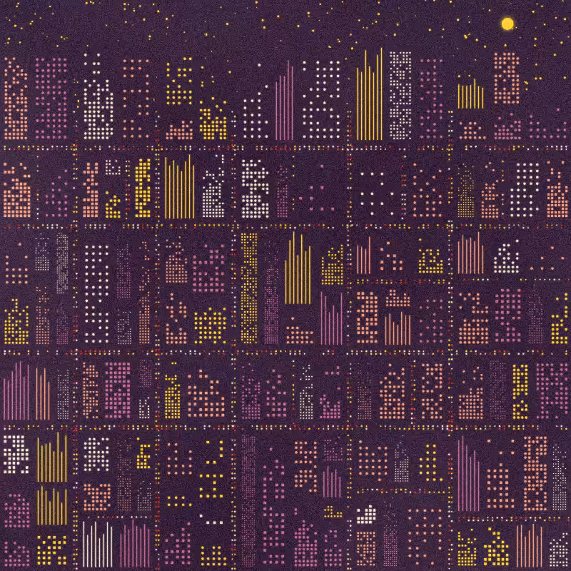abstract city #40
