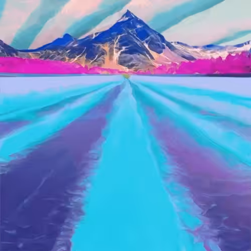 Generated Glitch Landscape #336