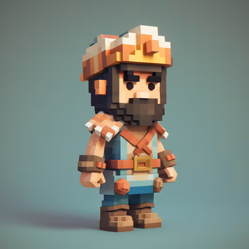 Tez Pixel Figure #49