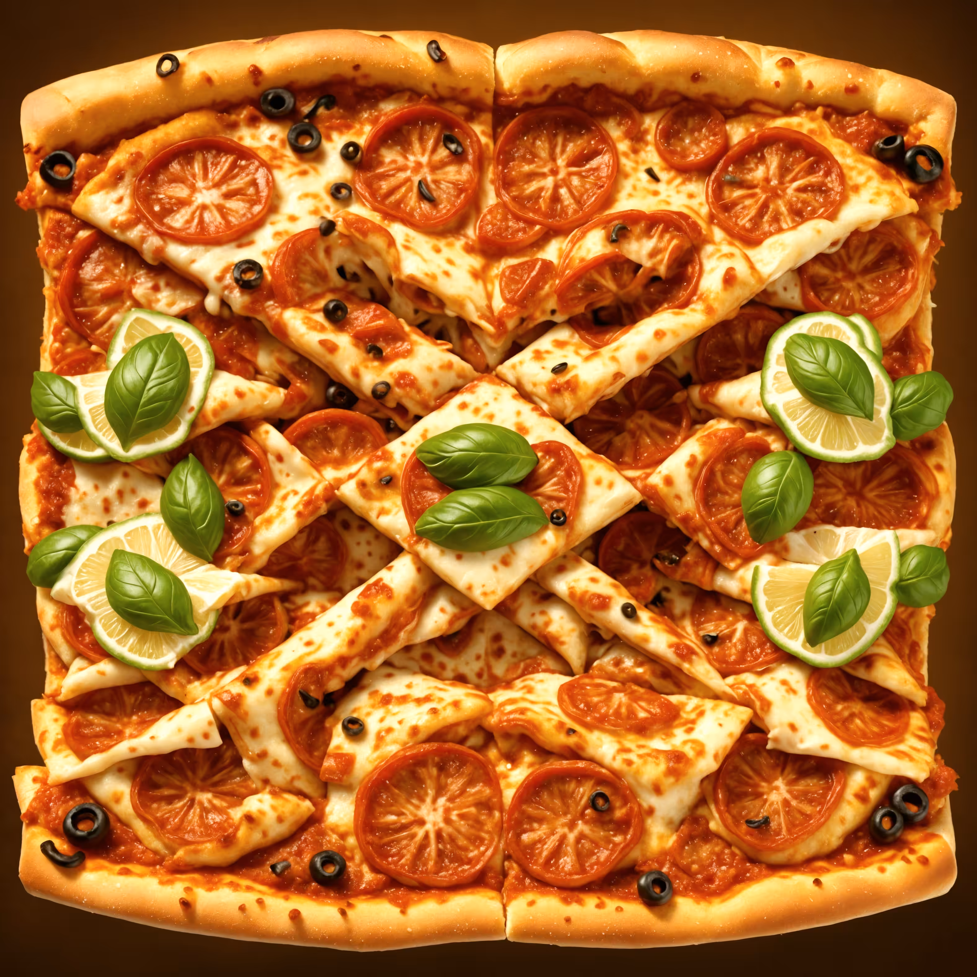 Margarita Pizza 8K by Leonardo da Vinci
