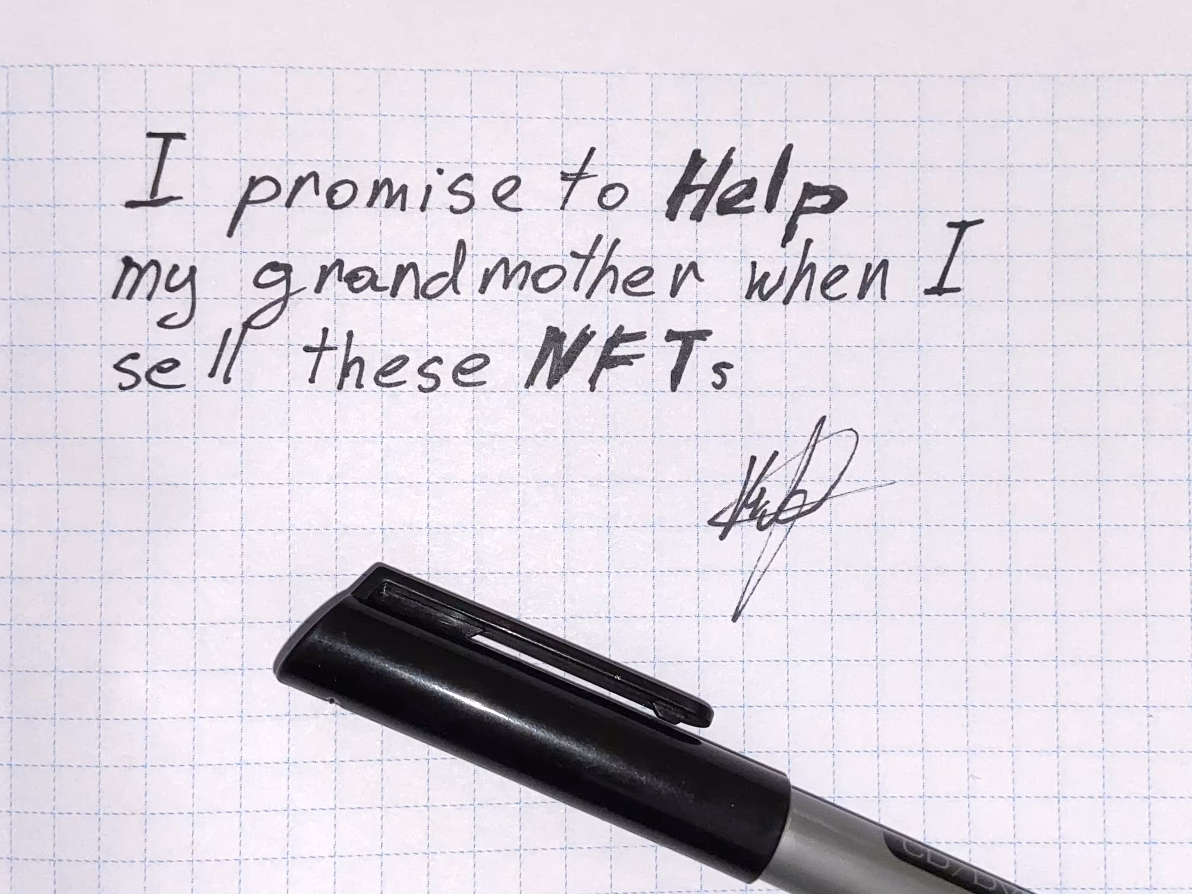 I promise to HELP
