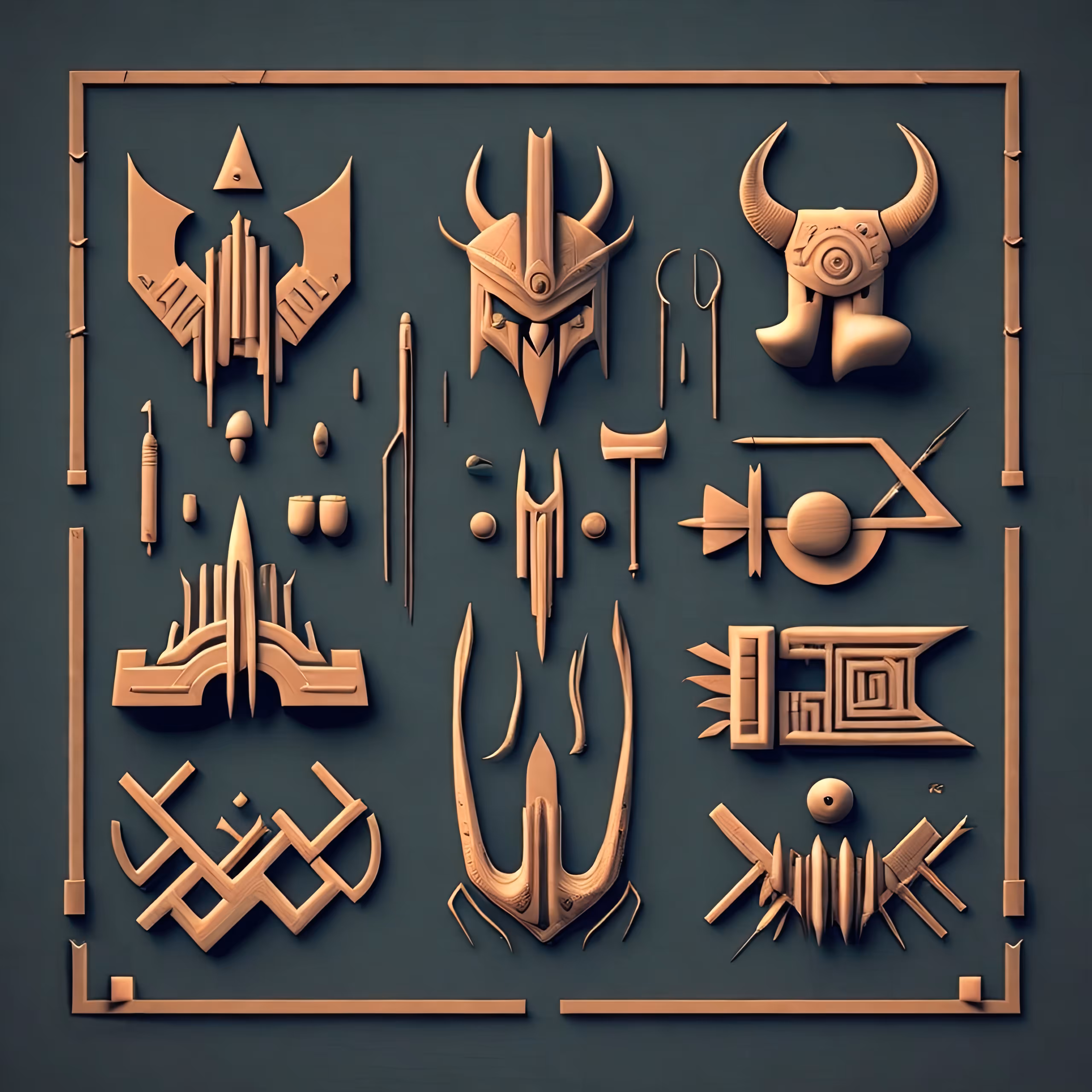 Historical Viking symbols