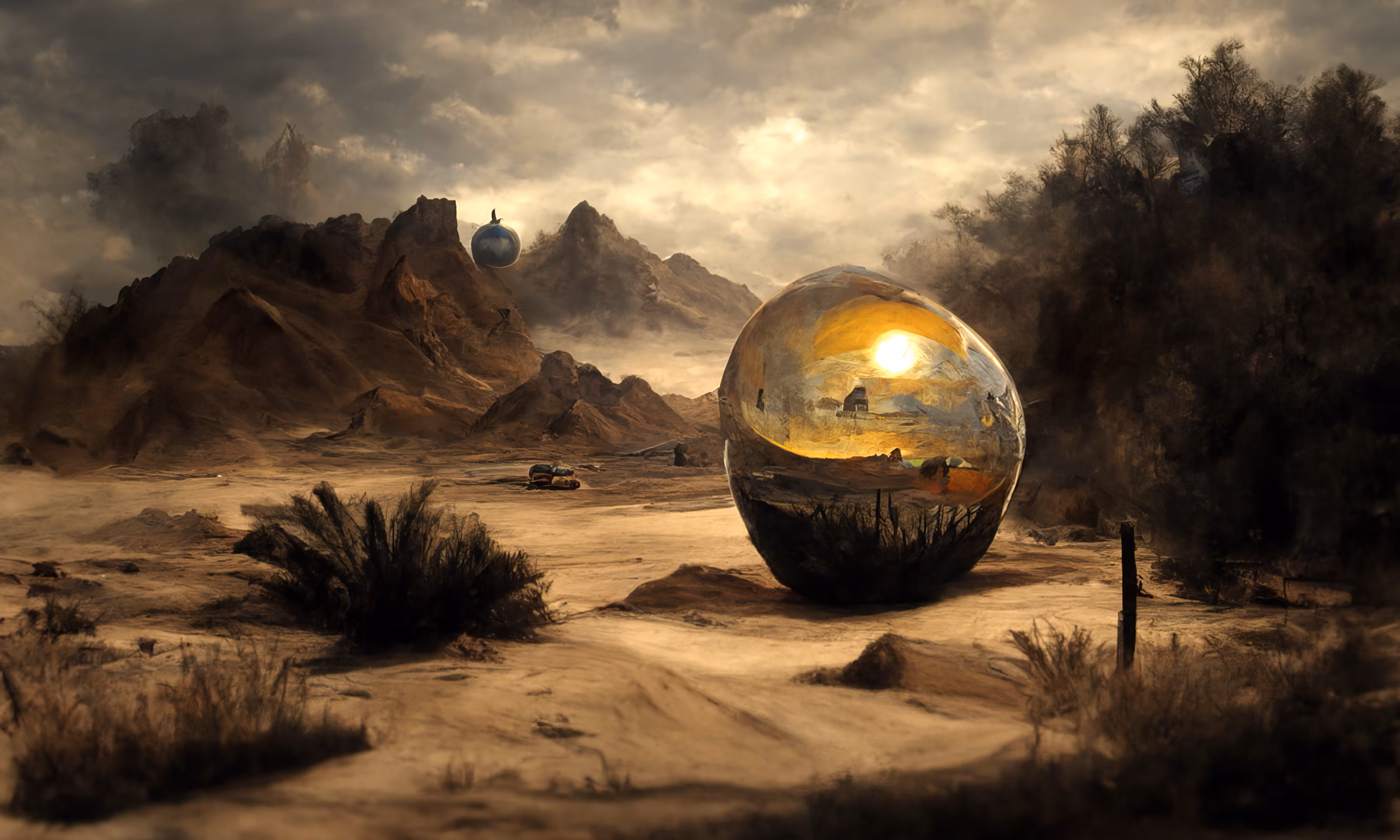 Invaded by Time and Reflection#5