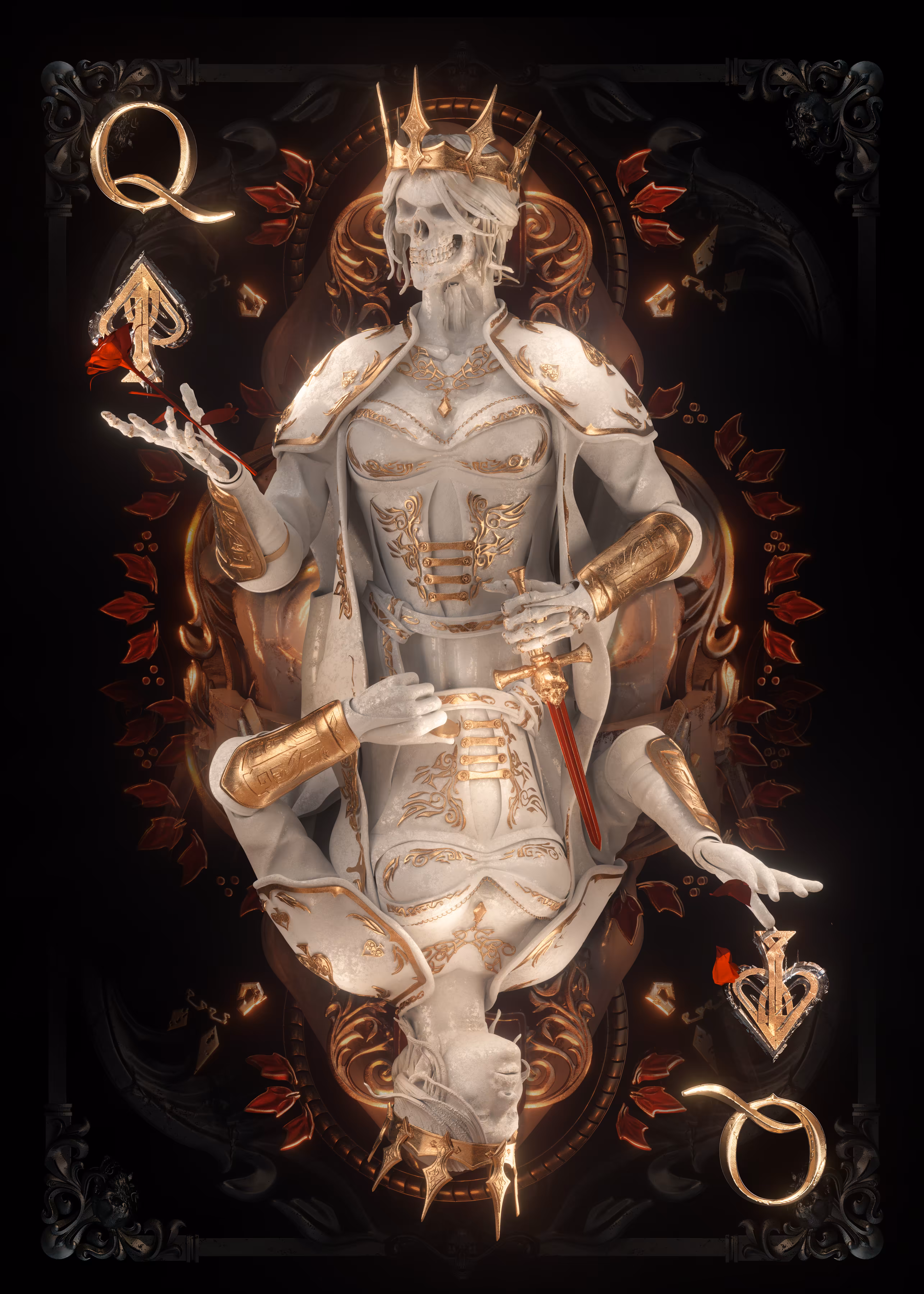 The Scarlet Queen of Spades