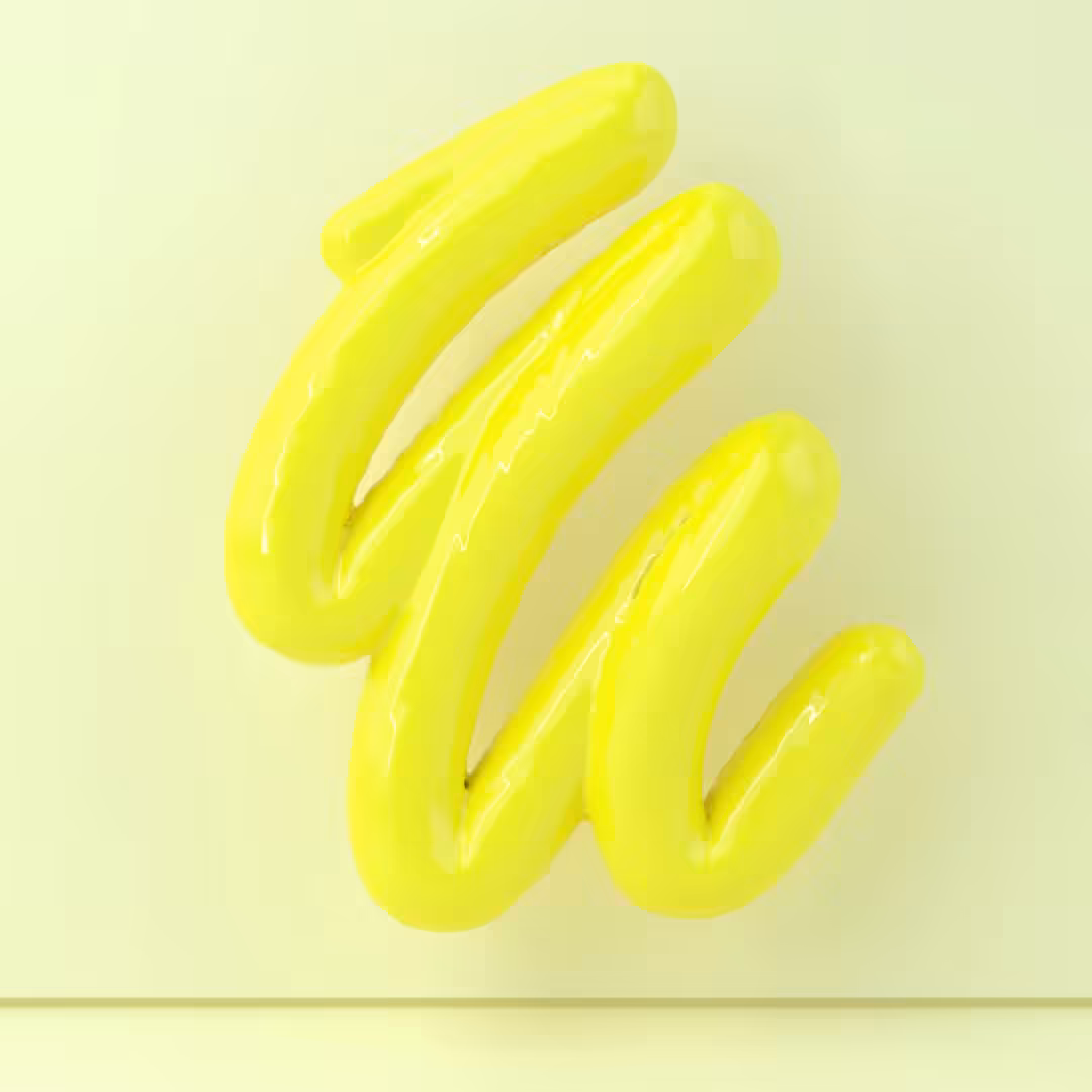 Dripping Surprisingly Yellow #3