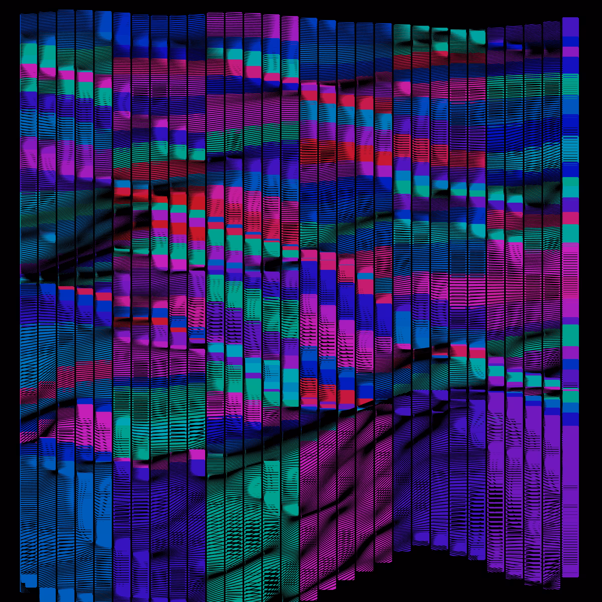 Rainbow mountains #5