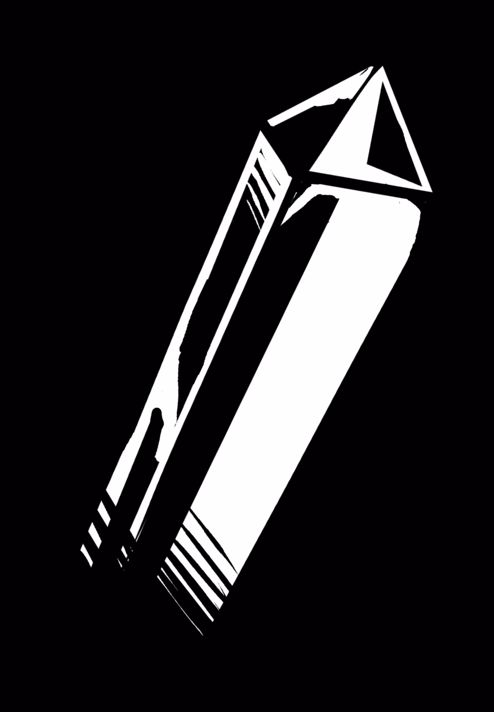 abstract black and white #010