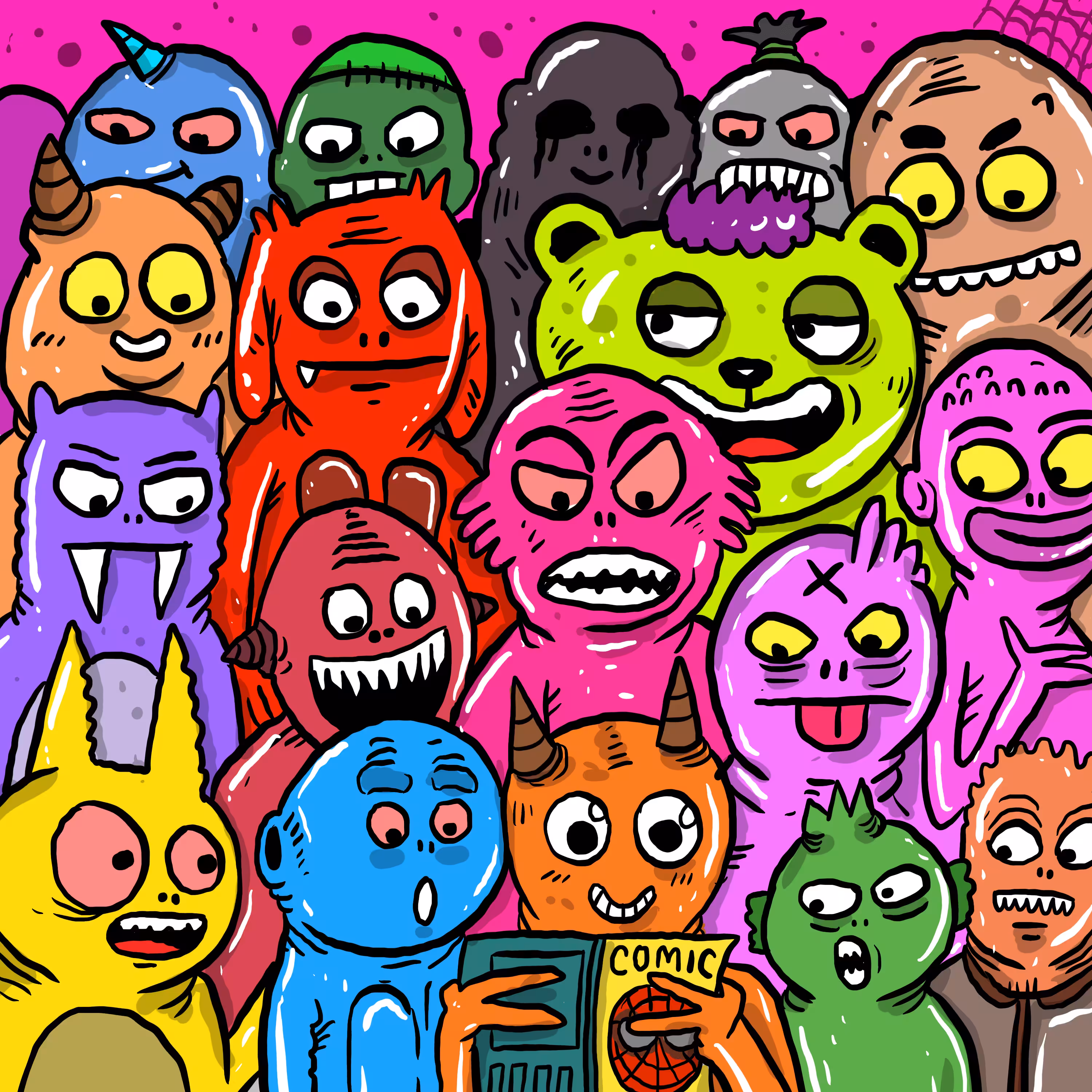 Monsters Love Comic