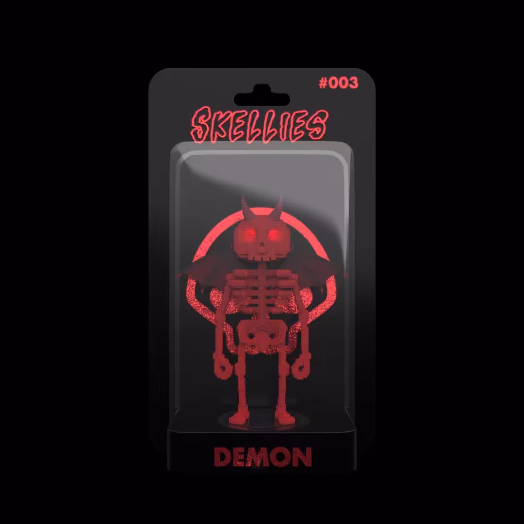 Skellies Voxel - Demon #003