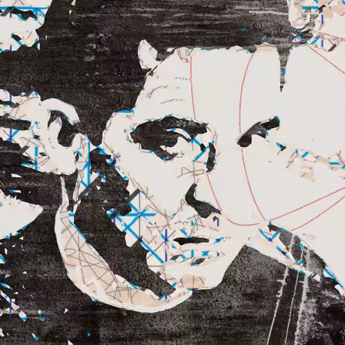 THE GENERATIVE PORTRAIT COLLECTION OF ROBERT MALLARY: Generative Portrait of Robert Mallary #142
