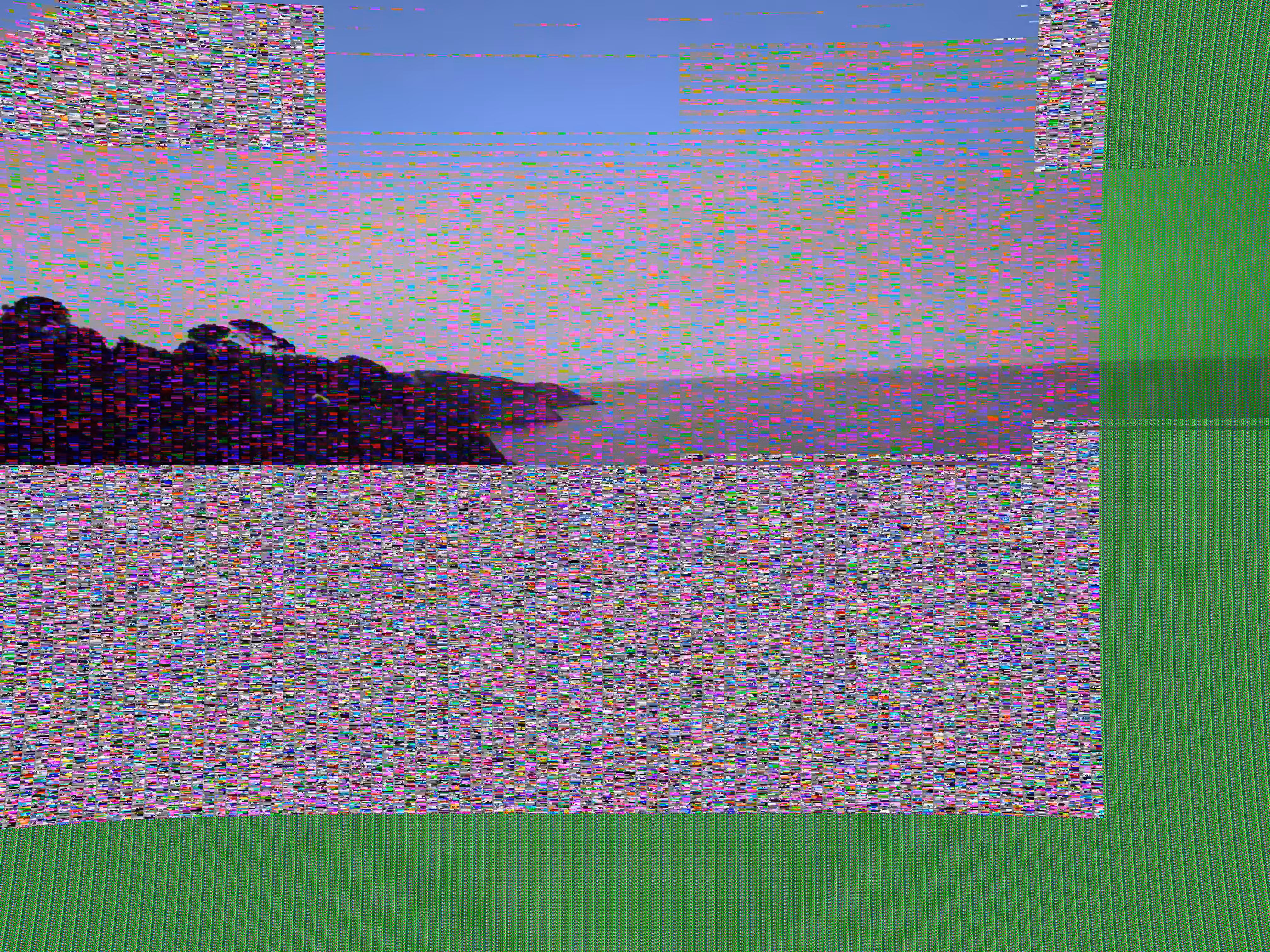 Land, Sea, Sky and Glitch