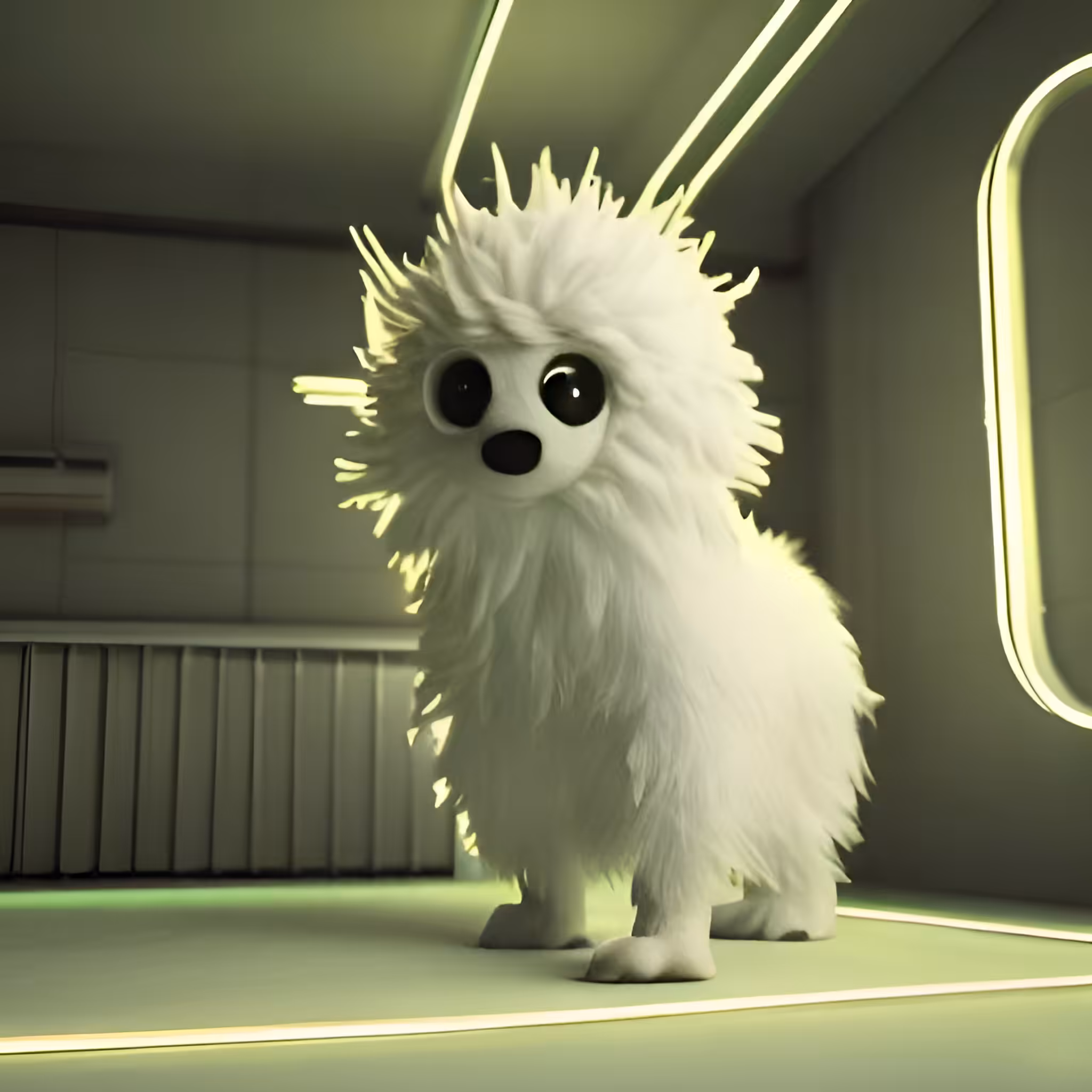 Fluffy Monsters: Fluffy Monster