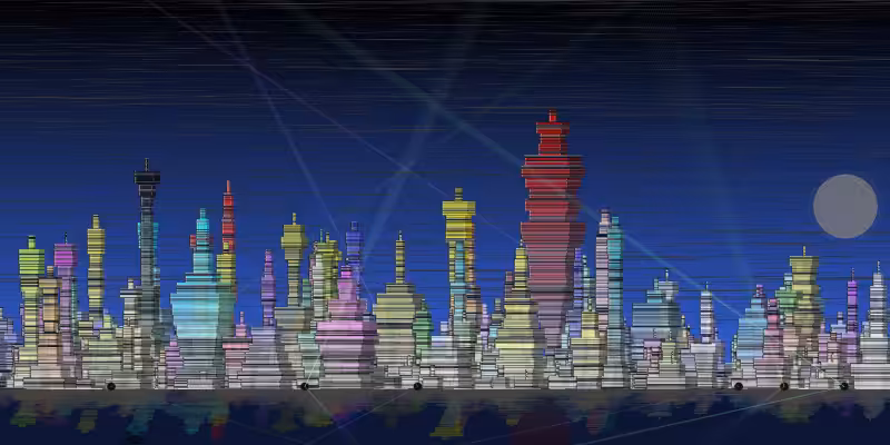 Fictional Cityscapes #52