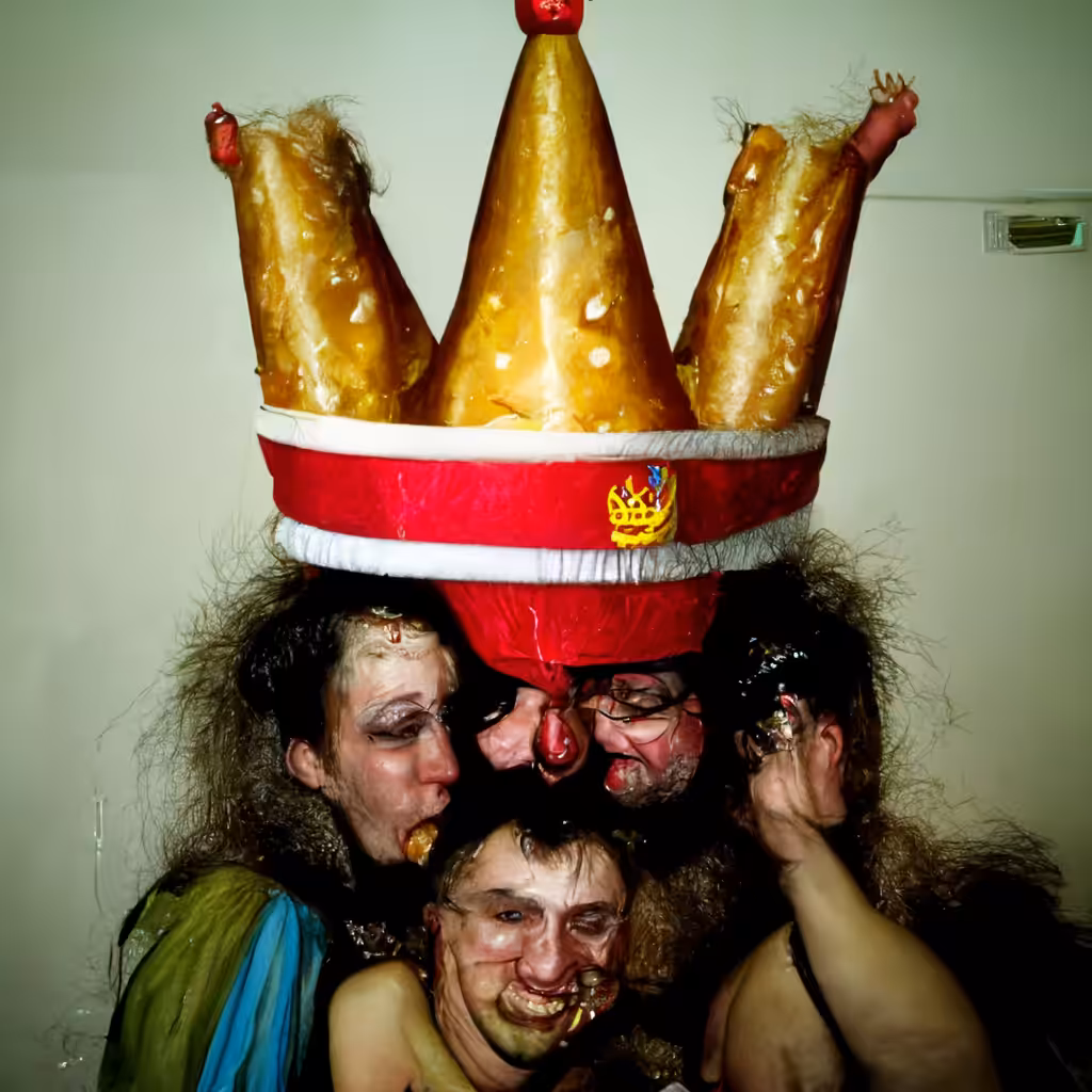Here you are the king IV