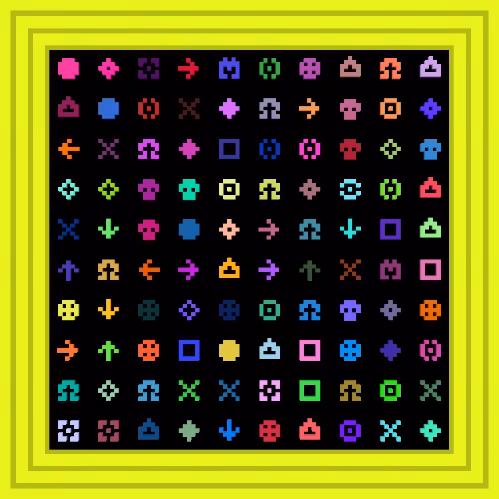 mushroom insights :: Procedural Symbols #145/1000