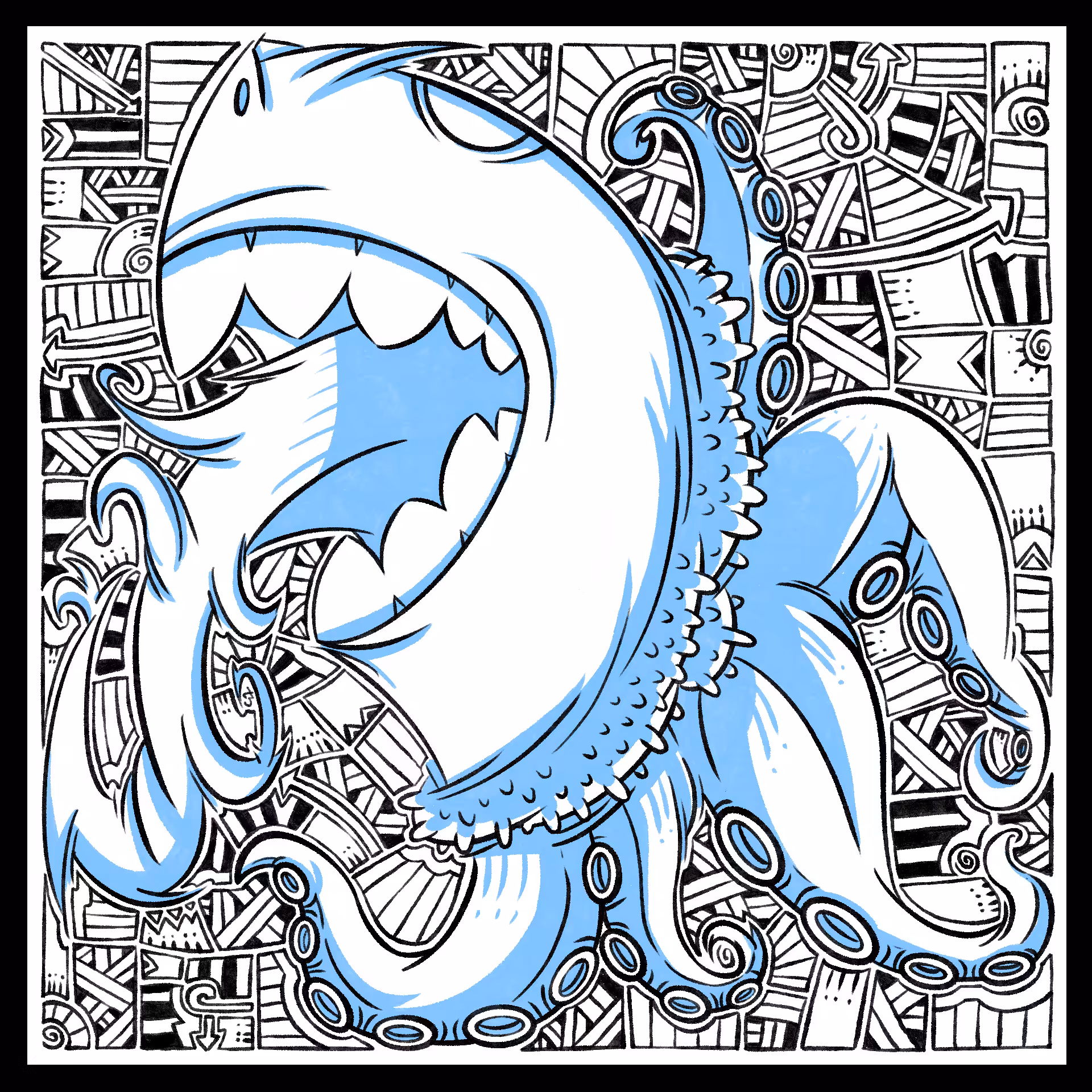 Creature 062 Lineart