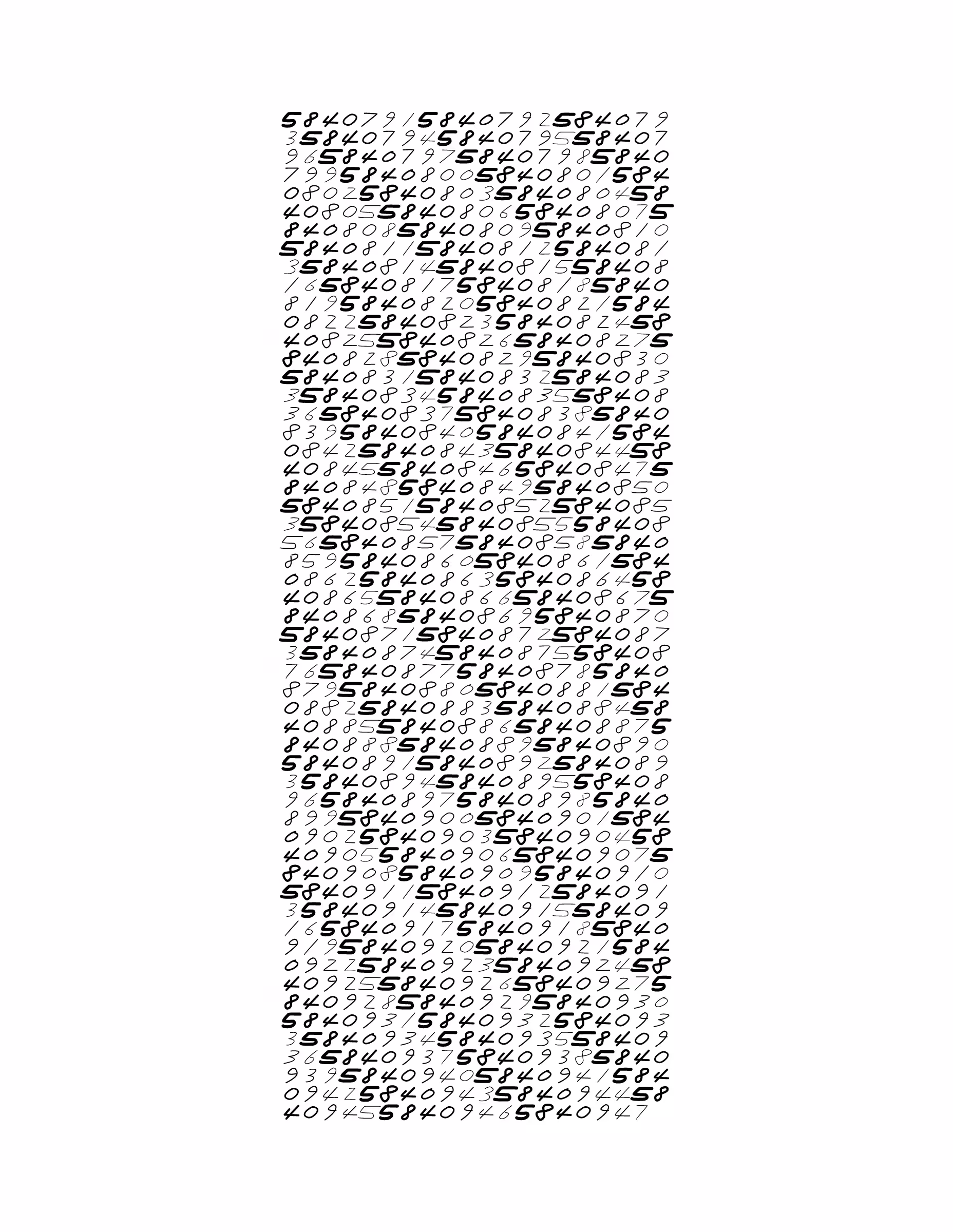 Endless (5,607,250 to Infinity) #788