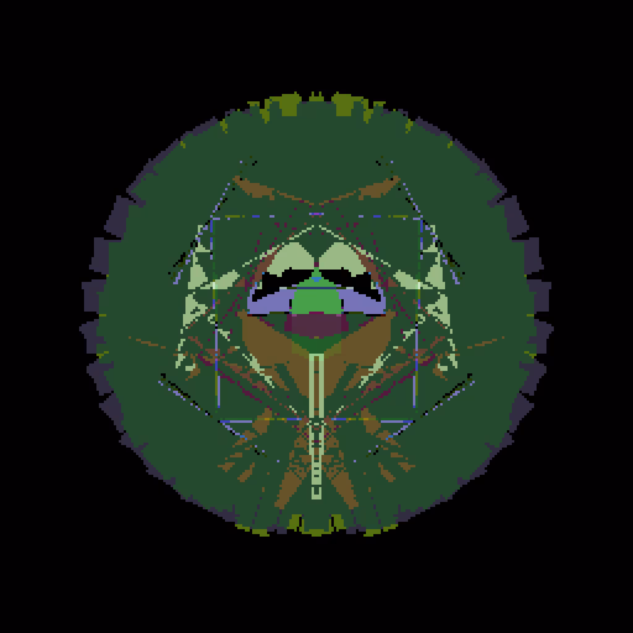 Ideocartography: Planar Slicing Experiment #175