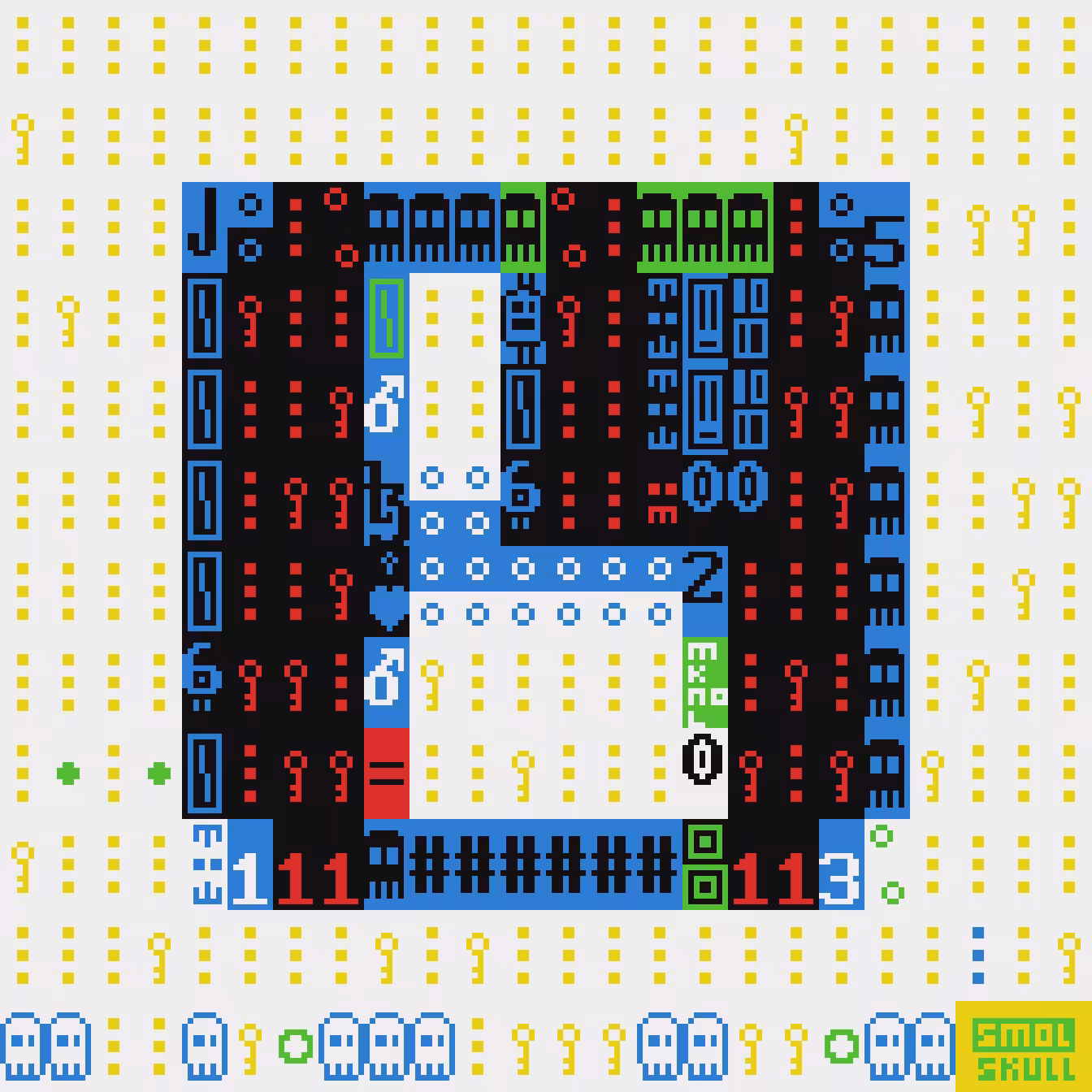 ASCII-SMOLSKULL #14