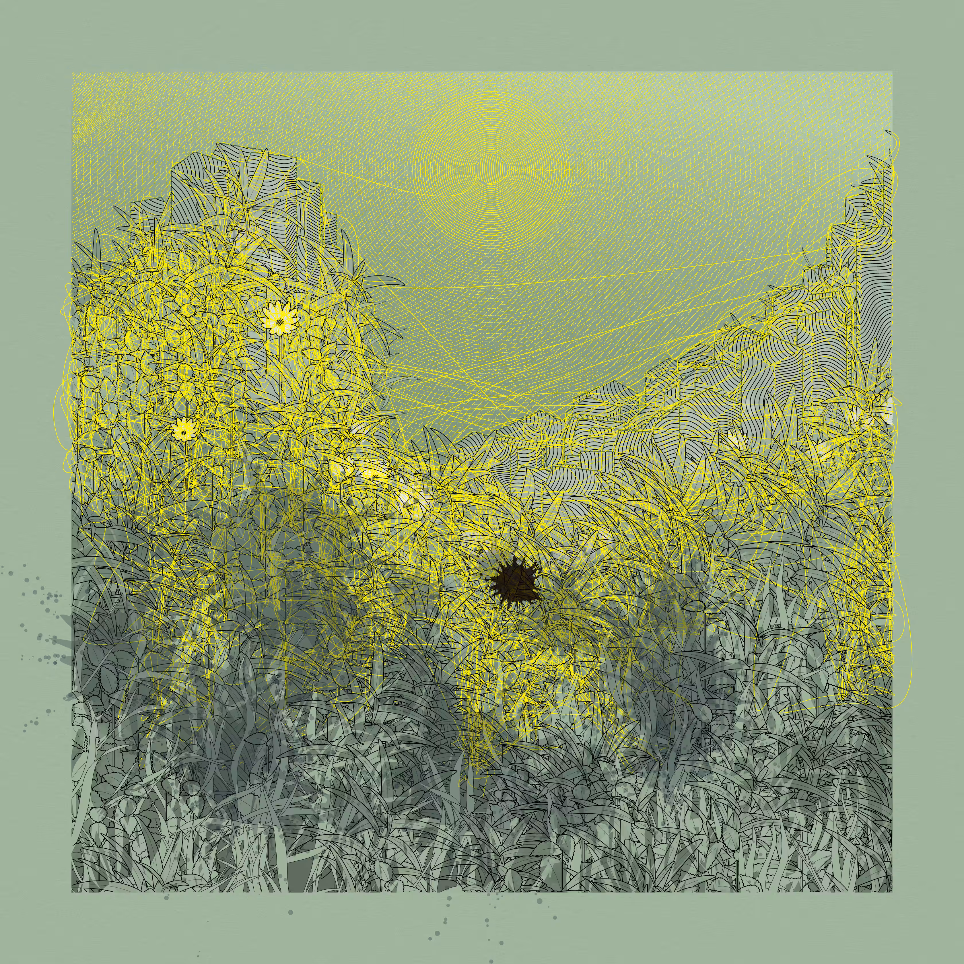 Landscape with Carbon Capture #6108