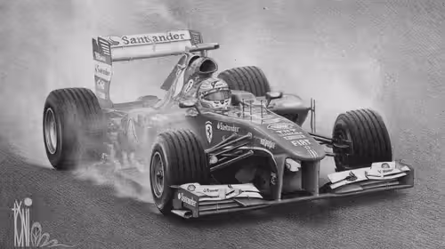 Alonso - Hyper Realistic Pencil Painting (Physical) by Toni "Maestro Pencil" Hariyanto