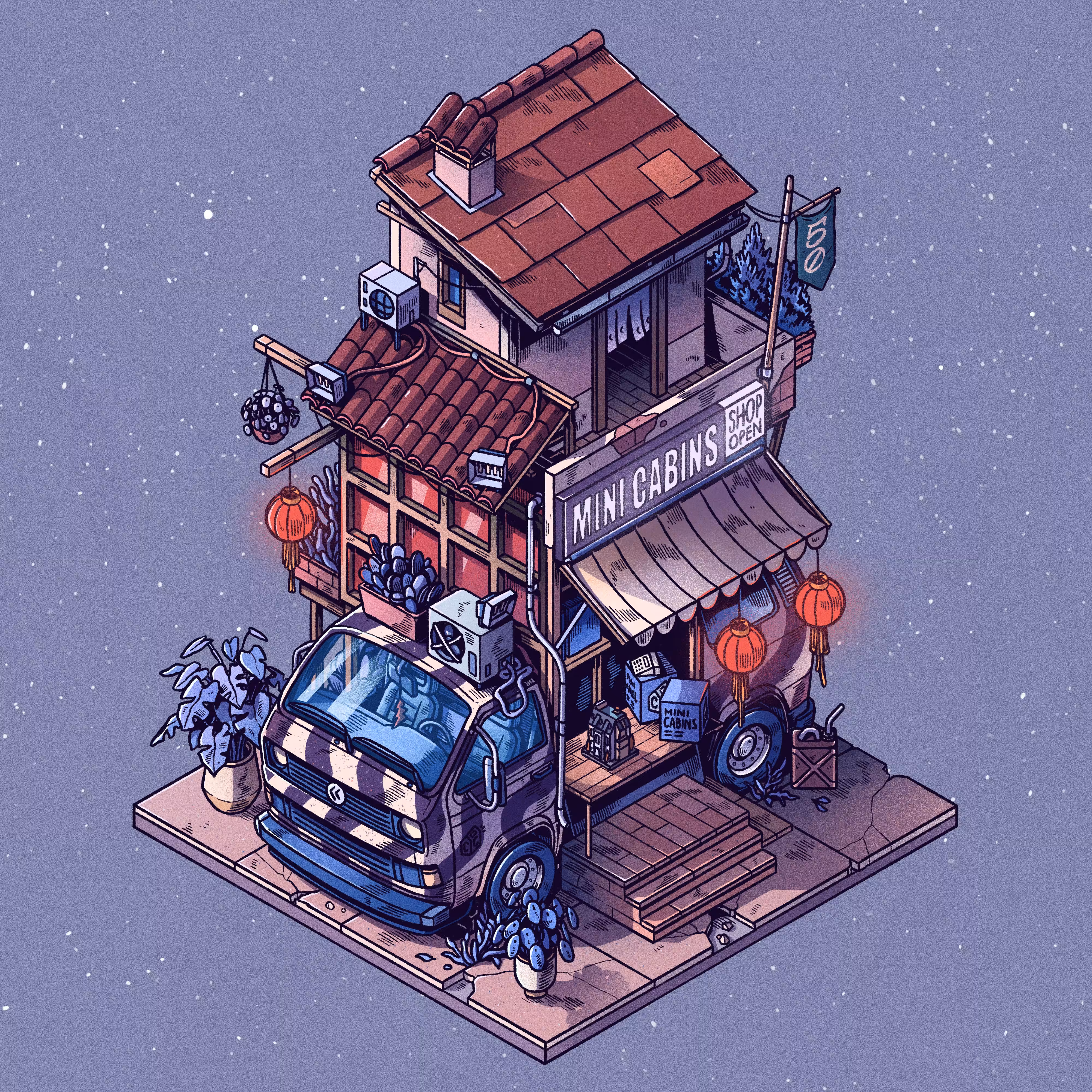 Curious Cabins #50: Caravan #353
