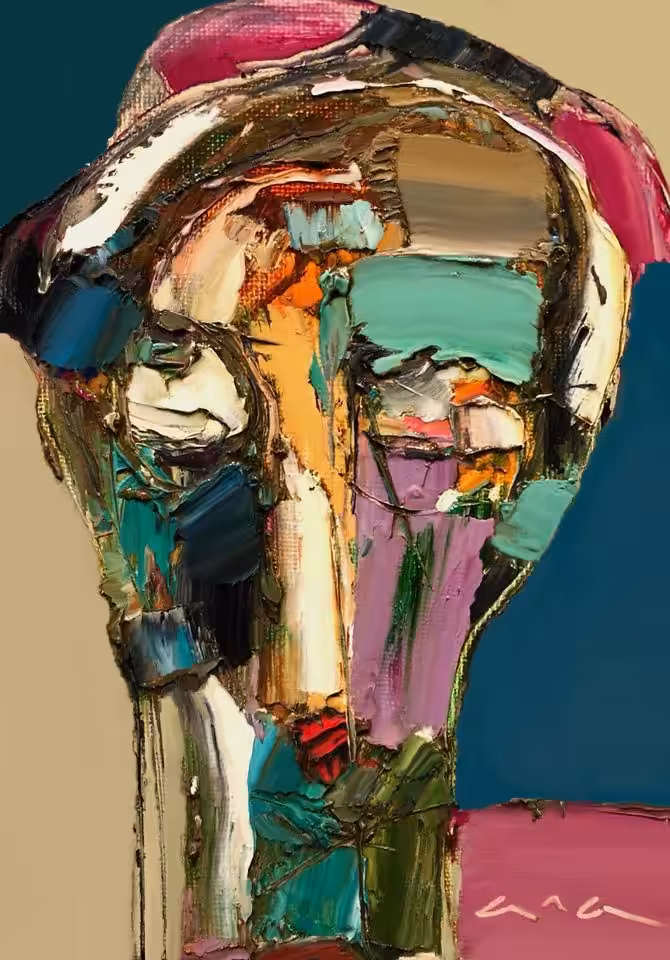 Expressionist Portrait #15