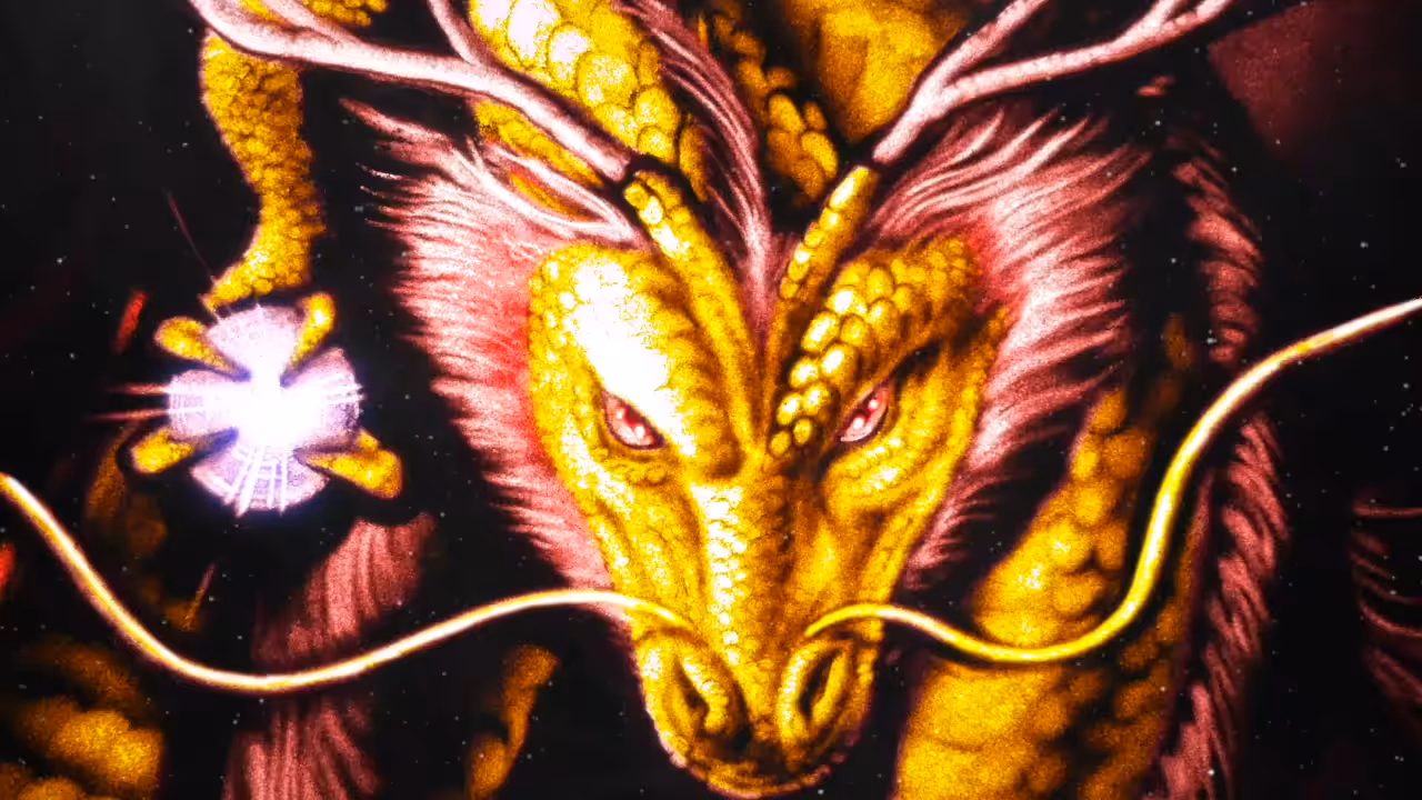 Fantastic Gold Dragon 