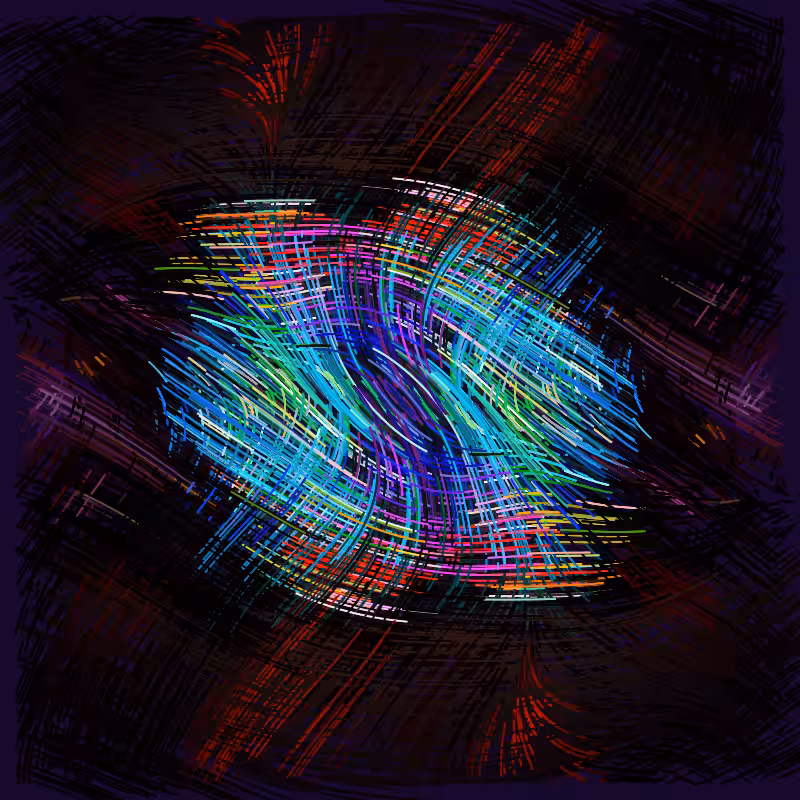 rainbow explosion #7