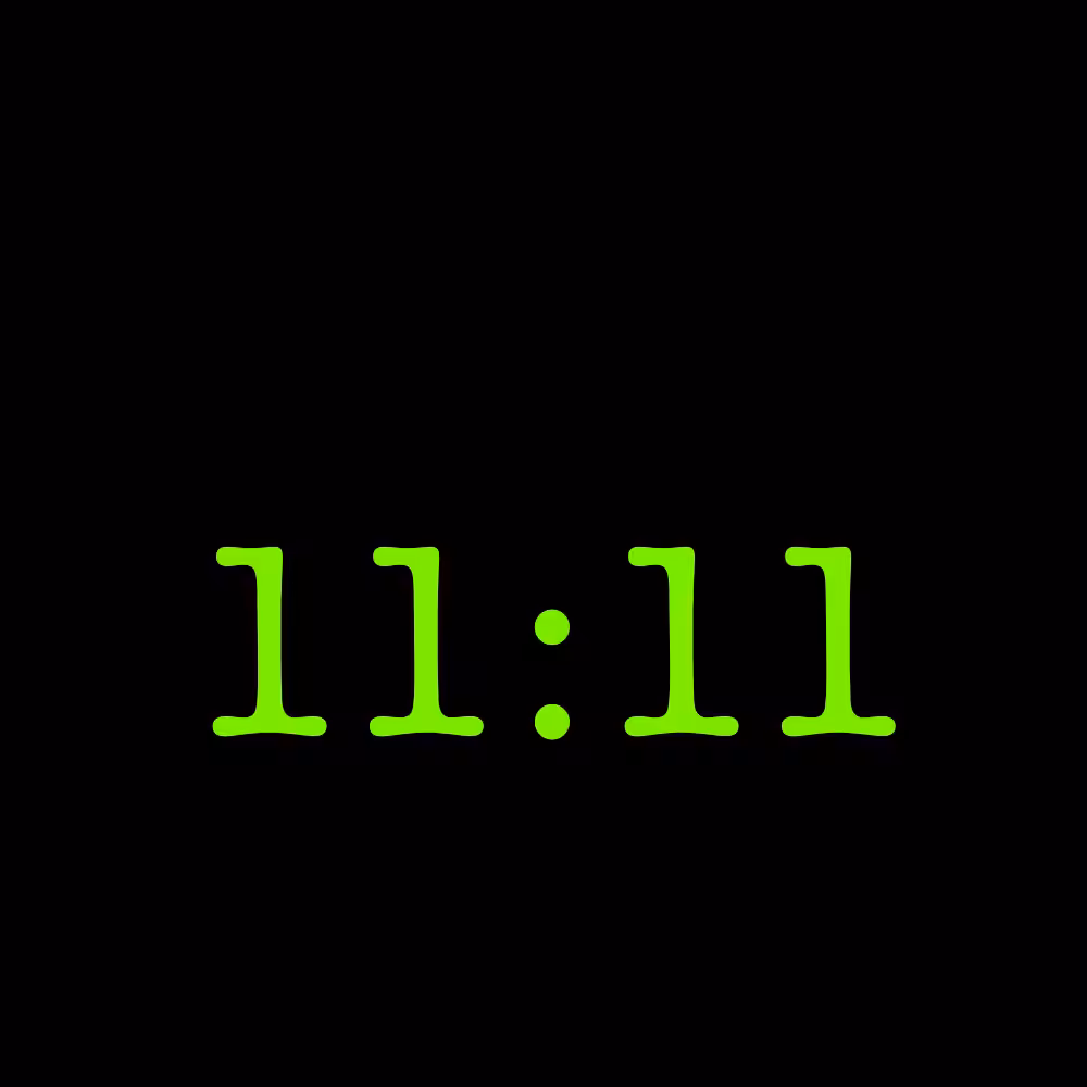 Do you have an 11:11 neuron?