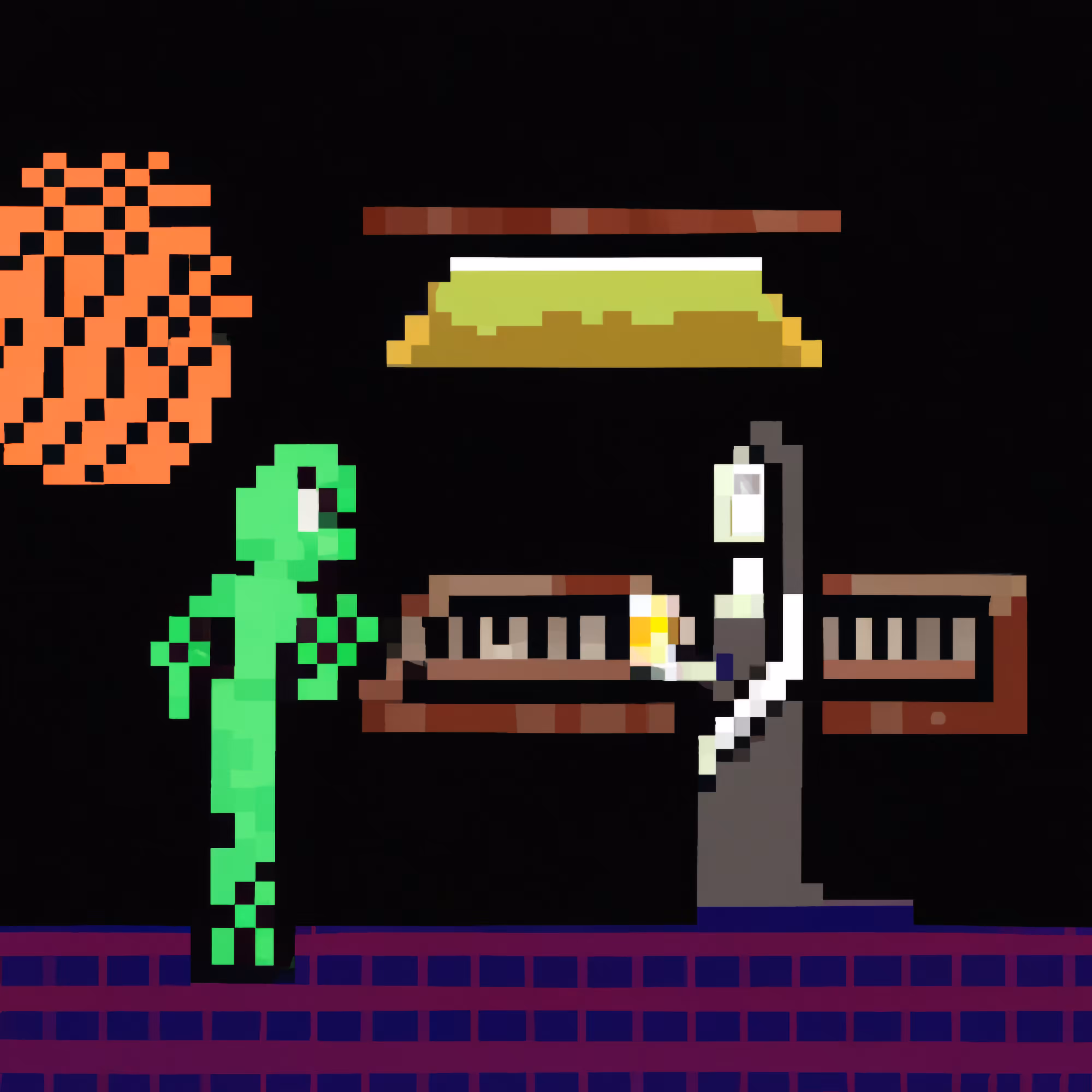 Mona Lisa Meets an Alien in a Bar #6