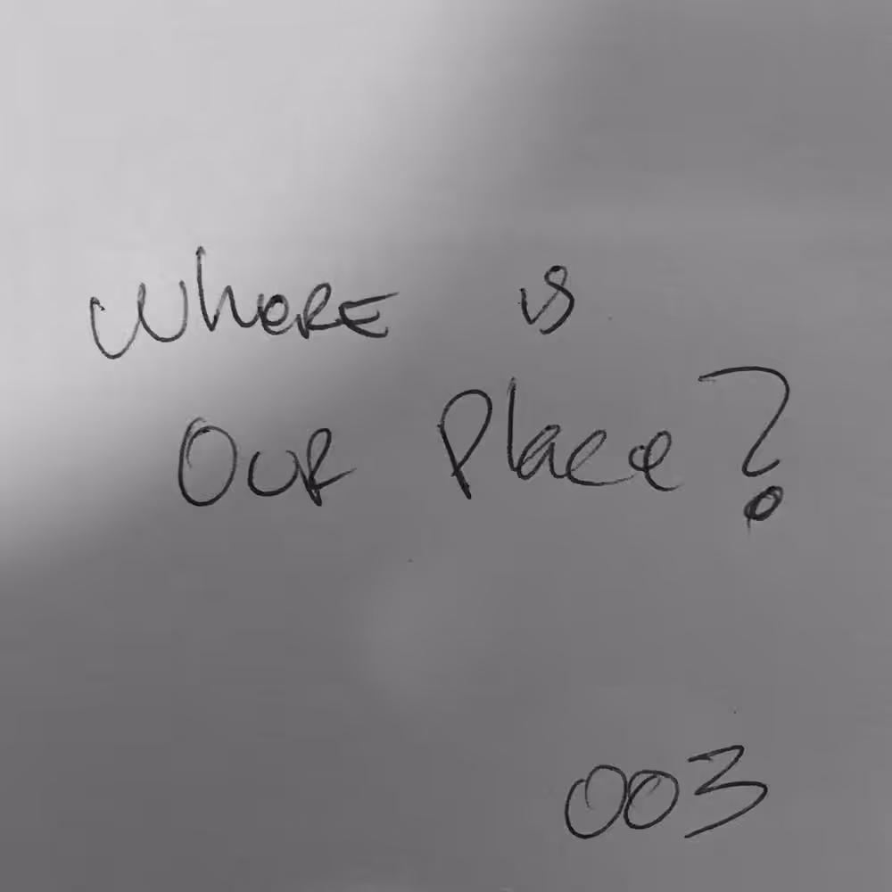 003: where is our place?