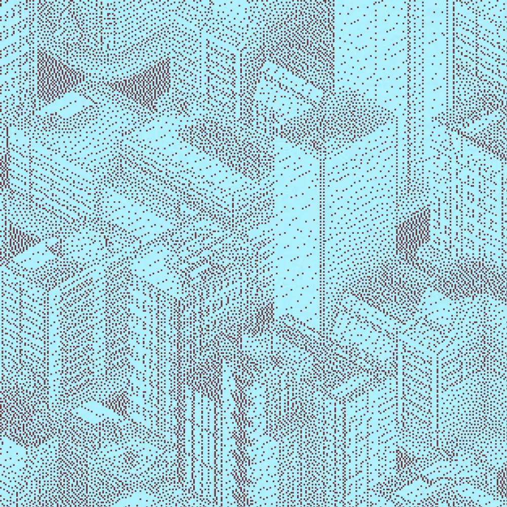 Pointillism: Tokyo #73