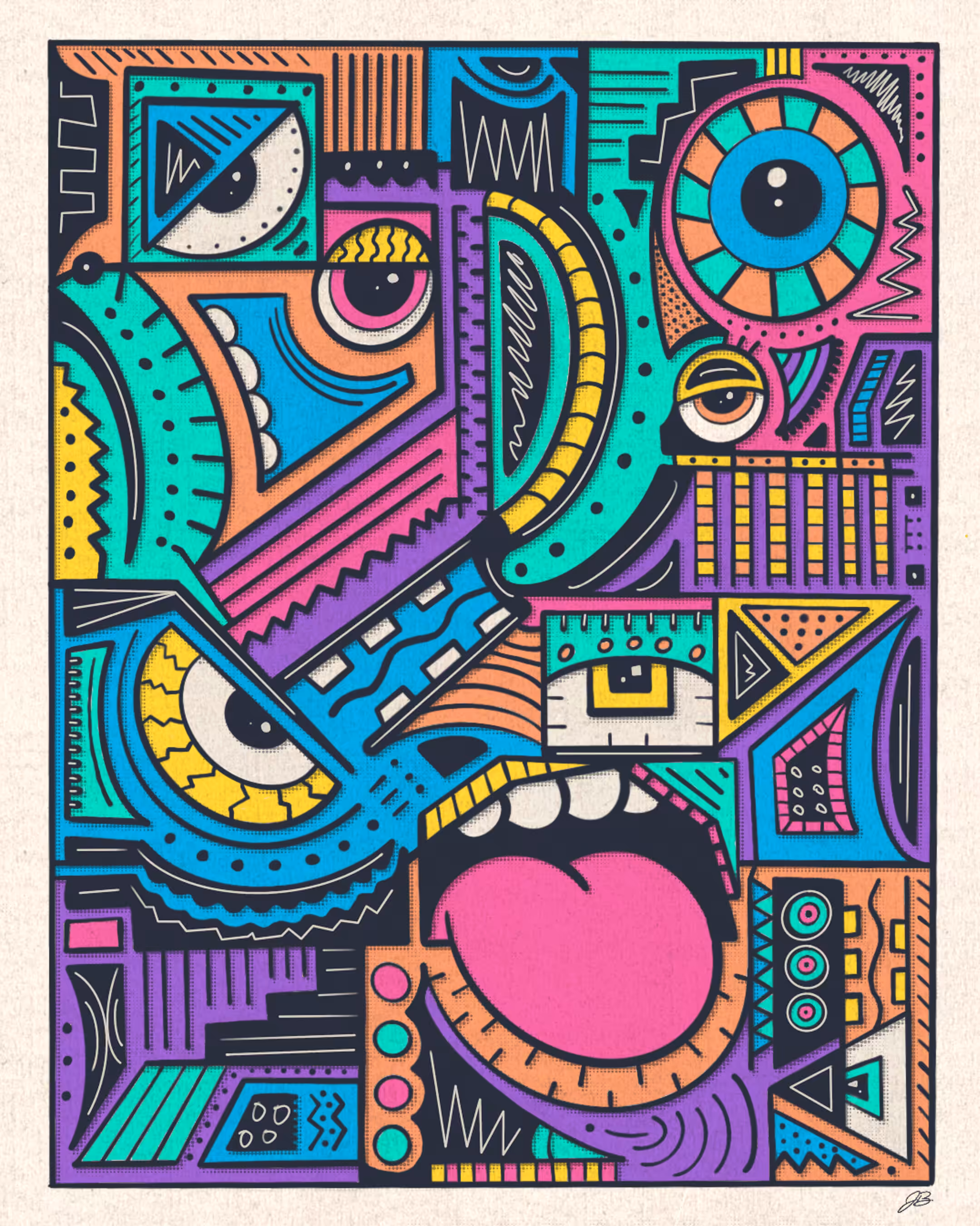 Abstract Pop Thought