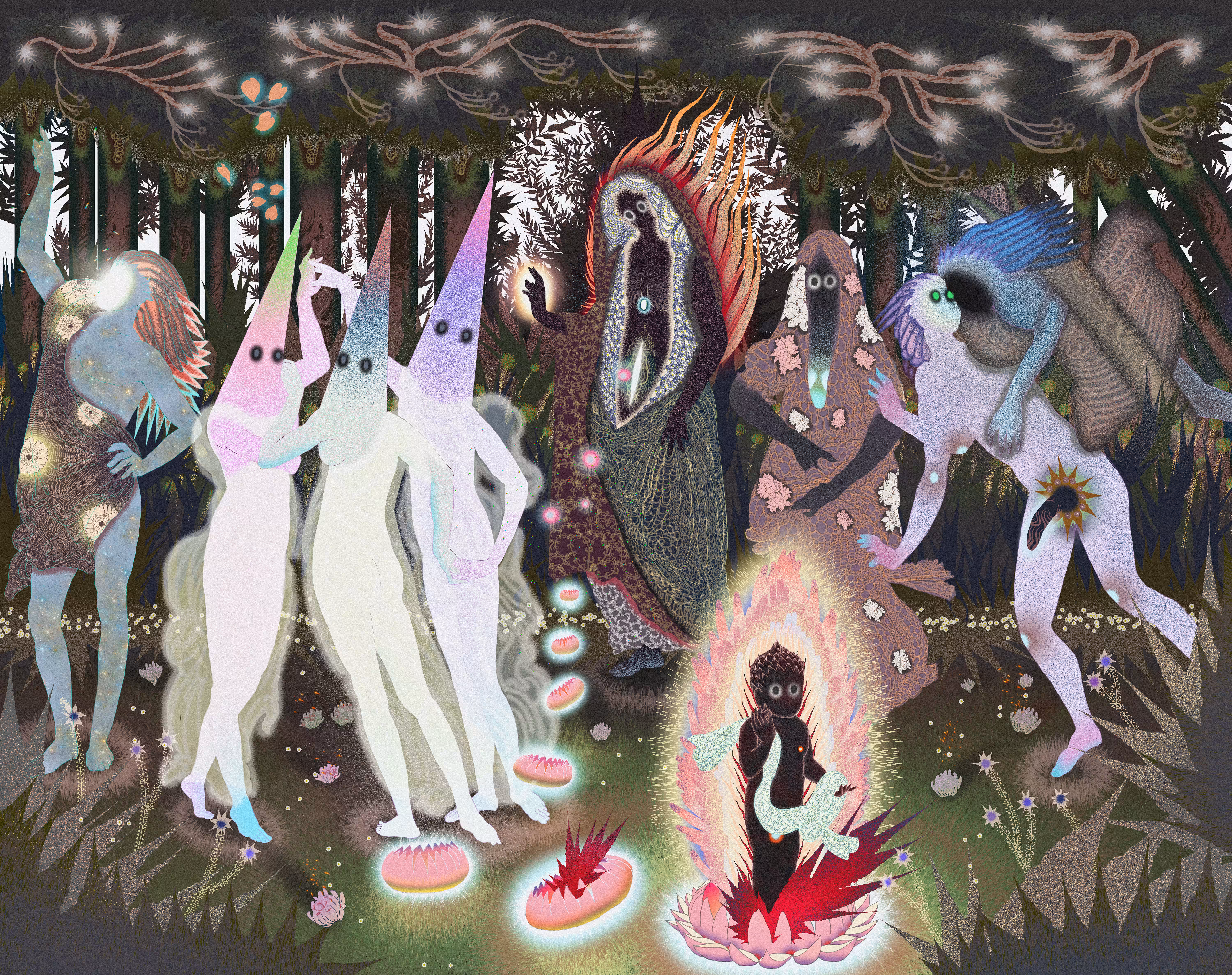 Give birth in Garden of Eden