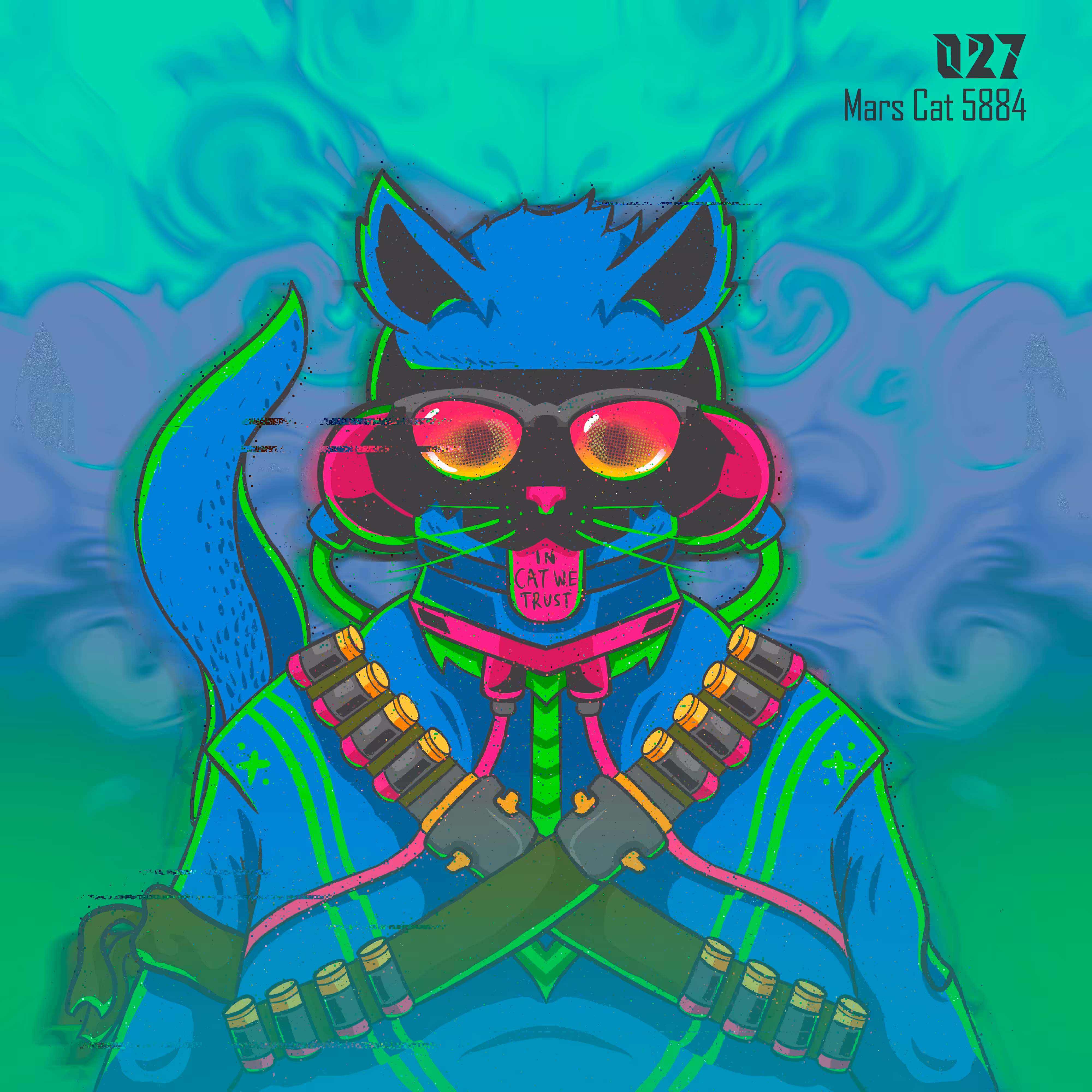 Cyberpunk Style 027 Mars Cat 5884