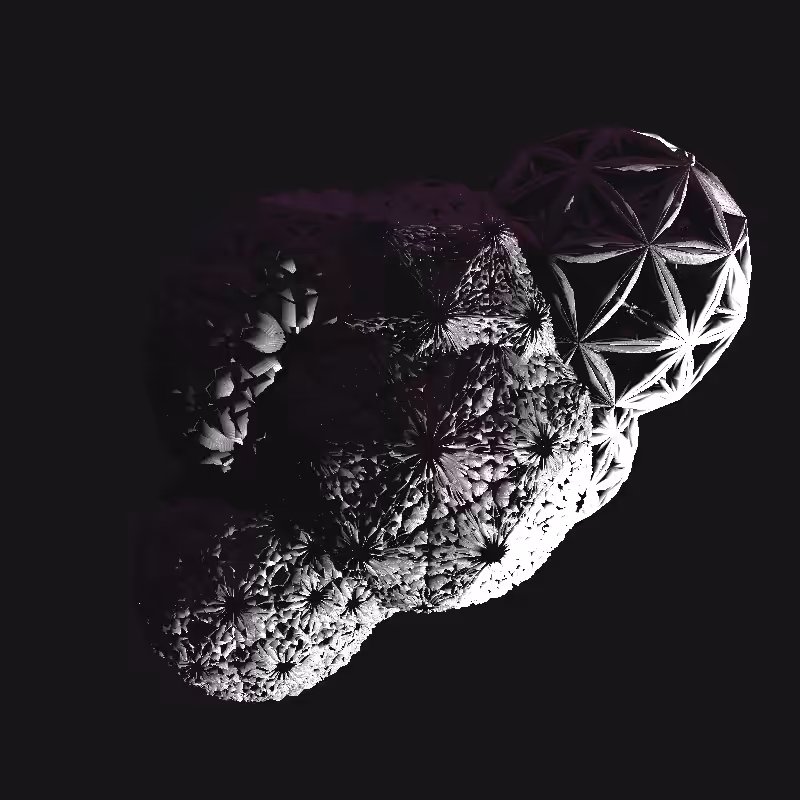 Digital Gothic: Glitching Blobs #6