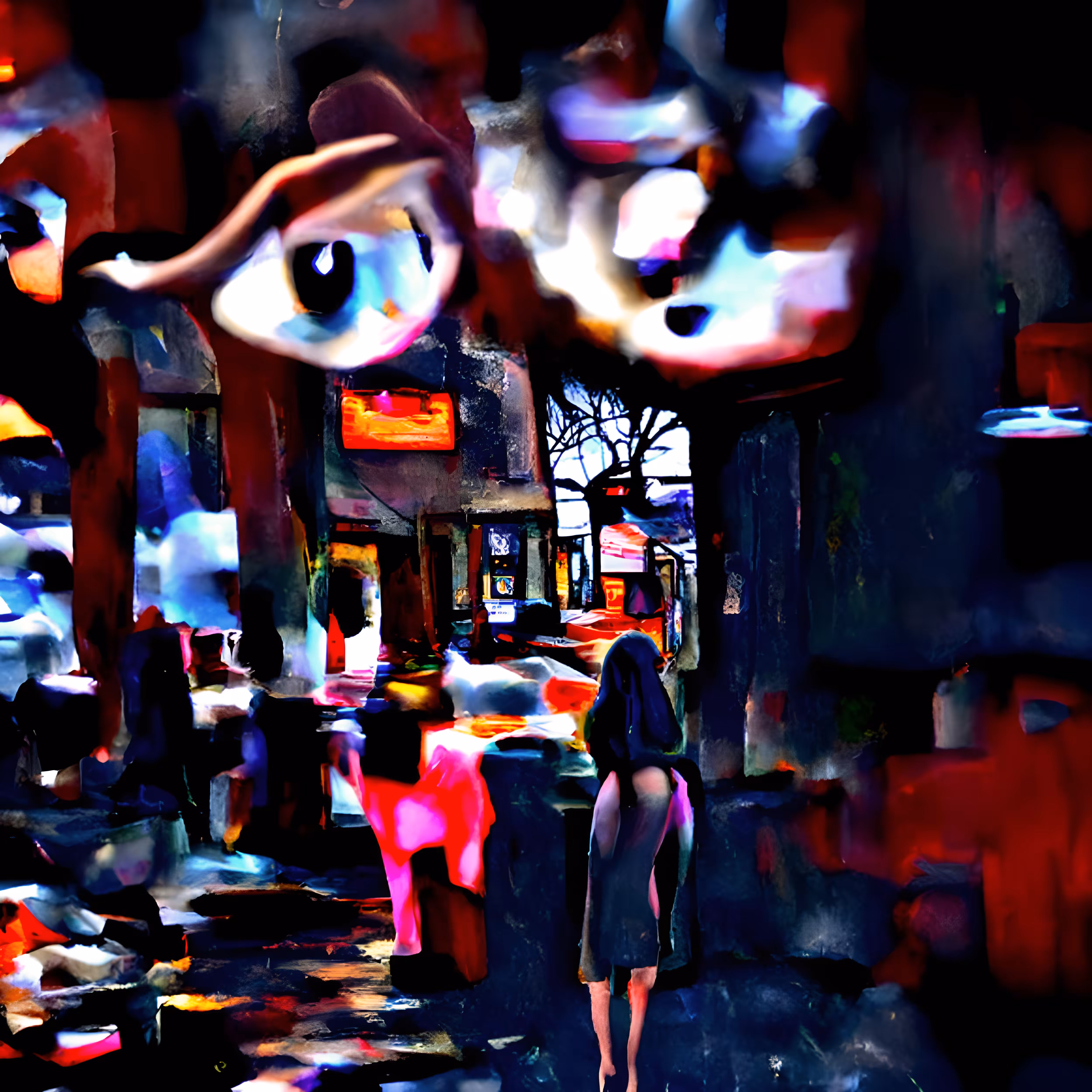Sad Eyes Rough Girls Tough Streets