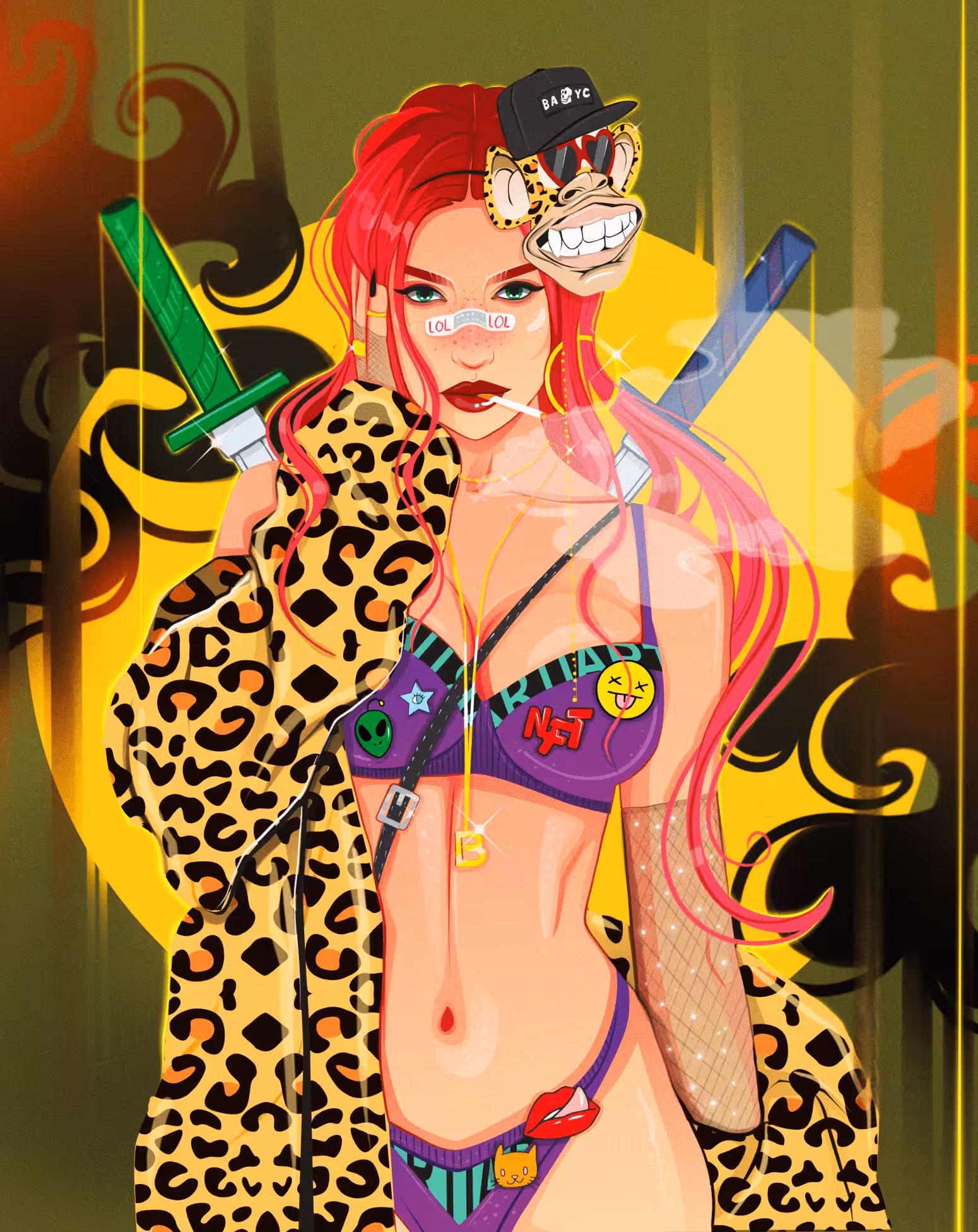 Girls of the Cartoon Universe: BenjaminKato Art