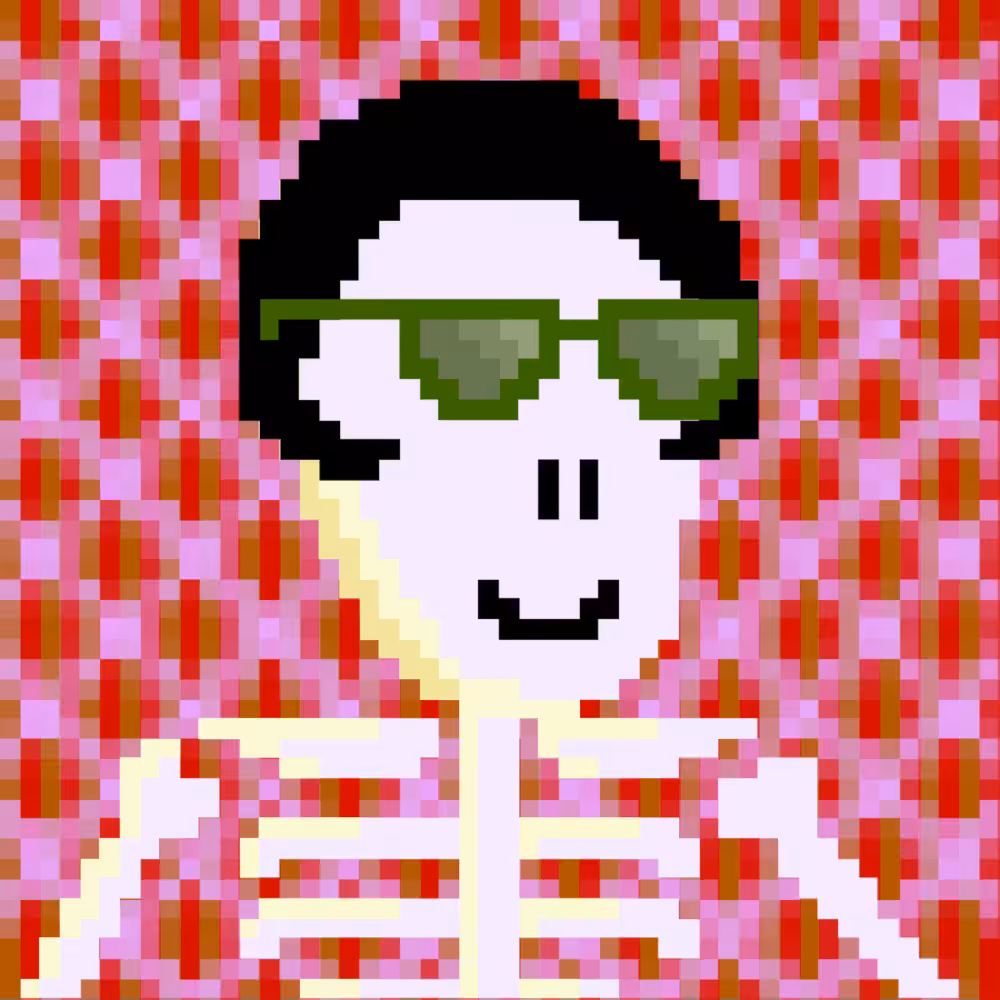 PIXEL SKULLETTI 1 #317