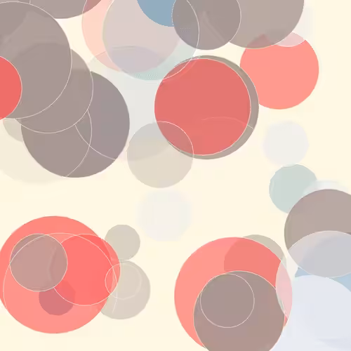 CryptoBauhaus: ColorFull Circles: Set 3 - №1